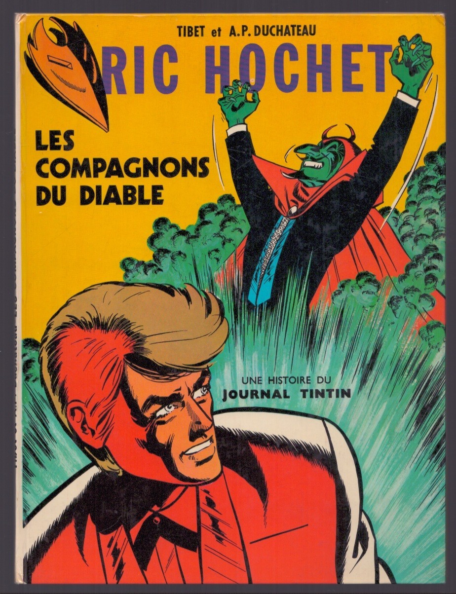 TIBET . RIC HOCHET N°13 . LES COMPAGNONS DU DIABLE . EO . 1971 . DARGAUD .