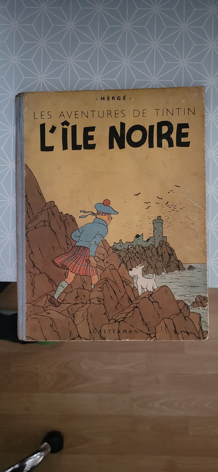 BD TINTIN L'ILE NOIRE - EO - 18 000 EX - RARE TRES TRES BON ETAT
