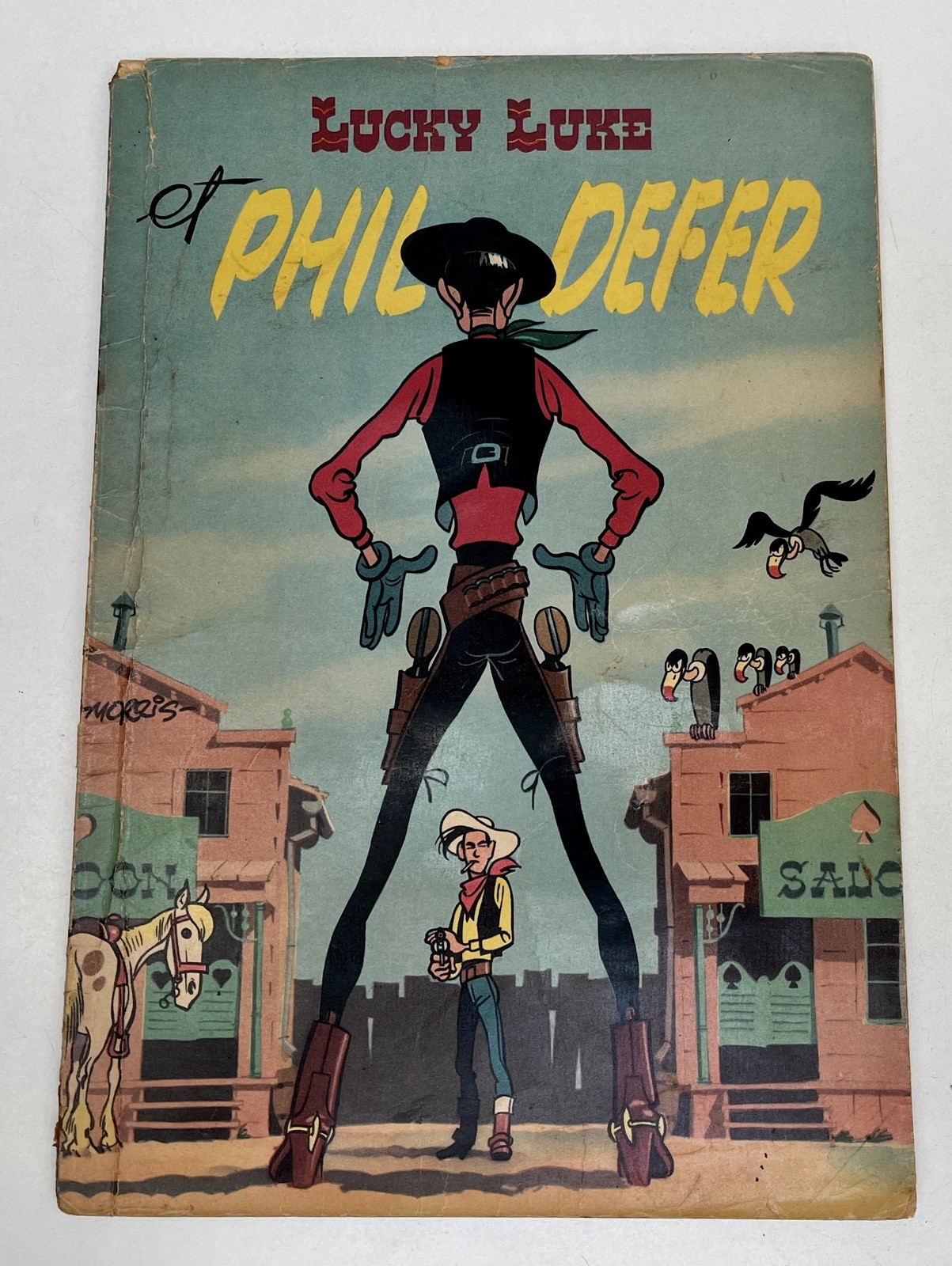 Lucky Luke et Phil Defer (n°8) - EO Dupuis 1956 - Etat Correct