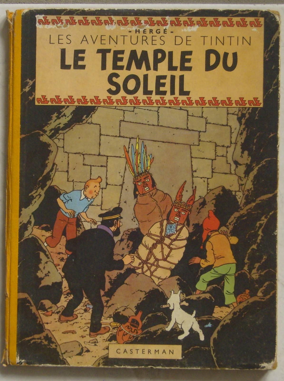 Tintin - Le temple du soleil EO B3