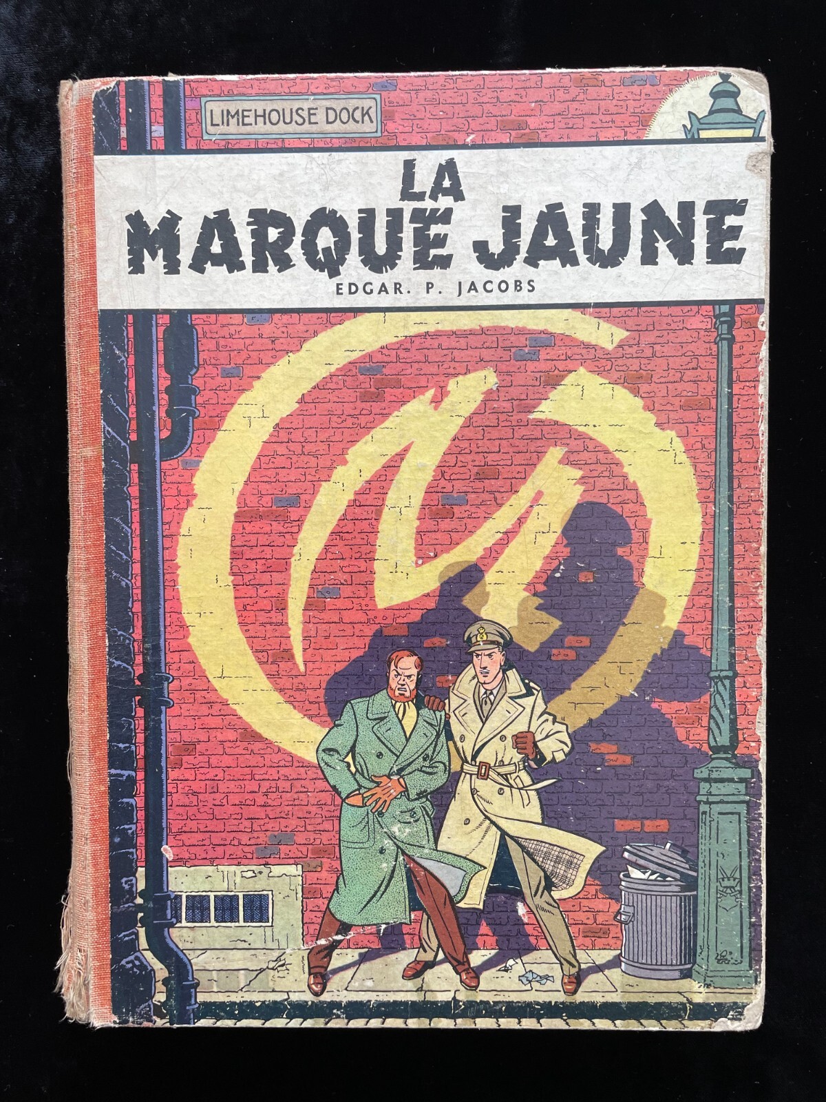 ¤ BD EO 1956 - LA MARQUE JAUNE - BLAKE ET MORTIMER - Lombard - Point Tintin