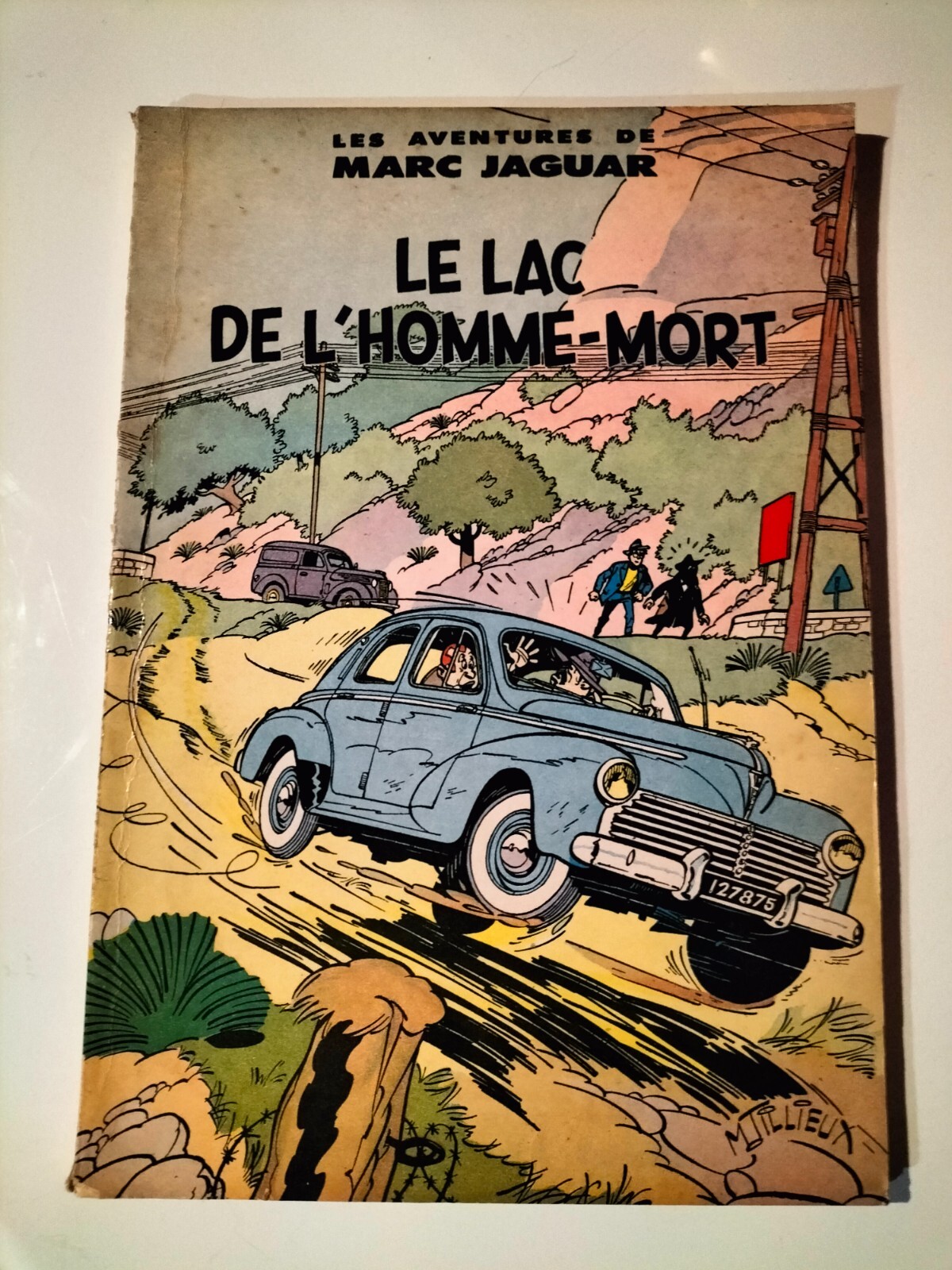 EO 1957 MARC JAGUAR LE LAC DE L HOMME MORT PAR TILLIEUX (T31)