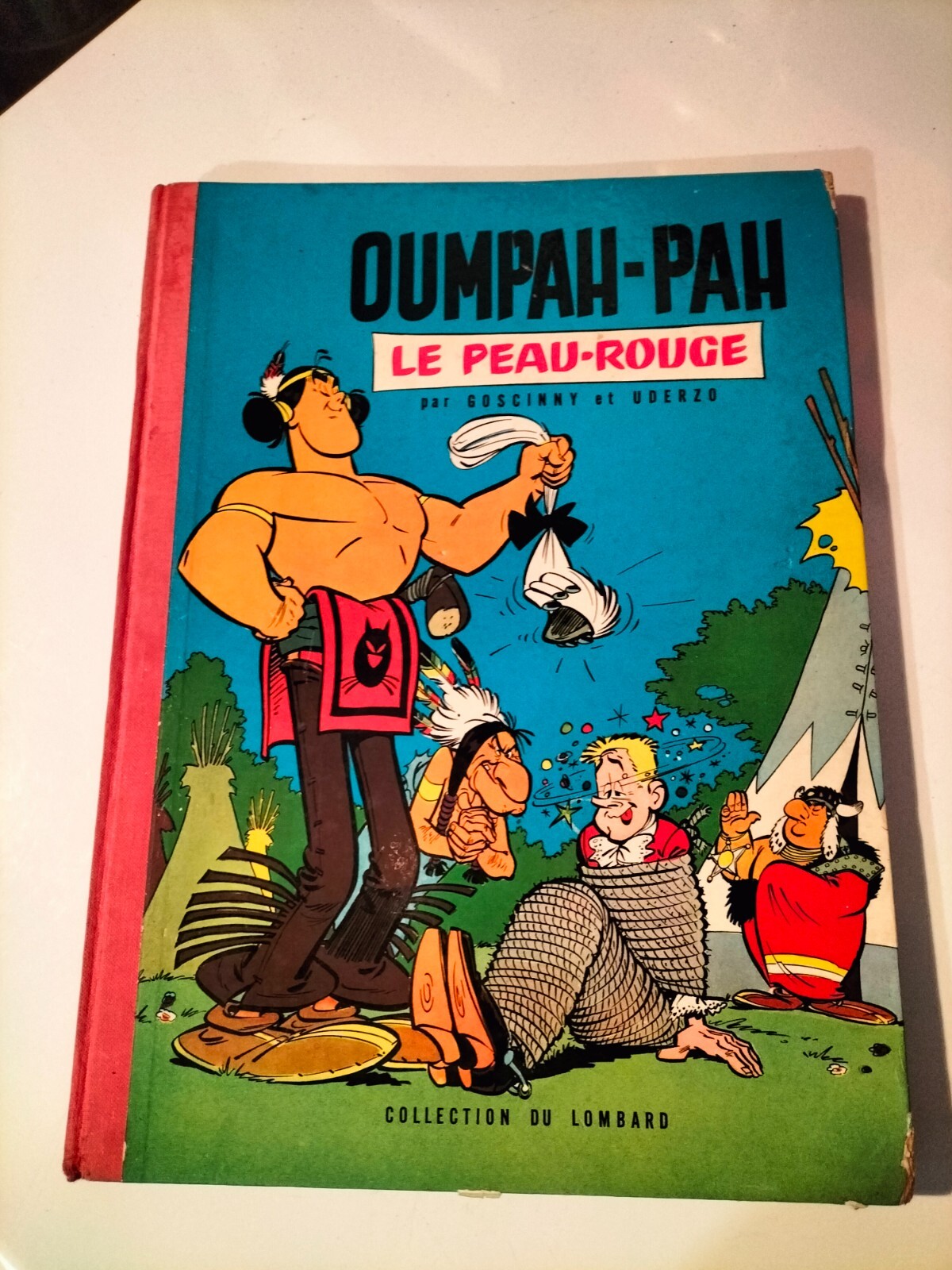 EO FRANCAISE 1961 OUMPAH PAH LE PEAUX ROUGE COLLECTION LOMBARD UDERZO (Z137)