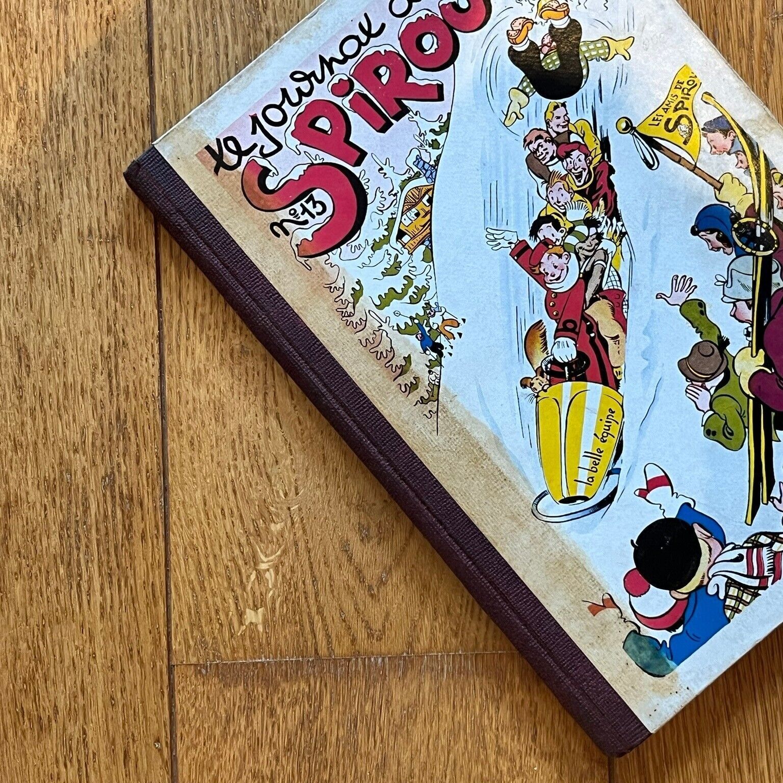 Reliure album journal de SPIROU fascicule recueil Nr 13 état superbe EO TTBE