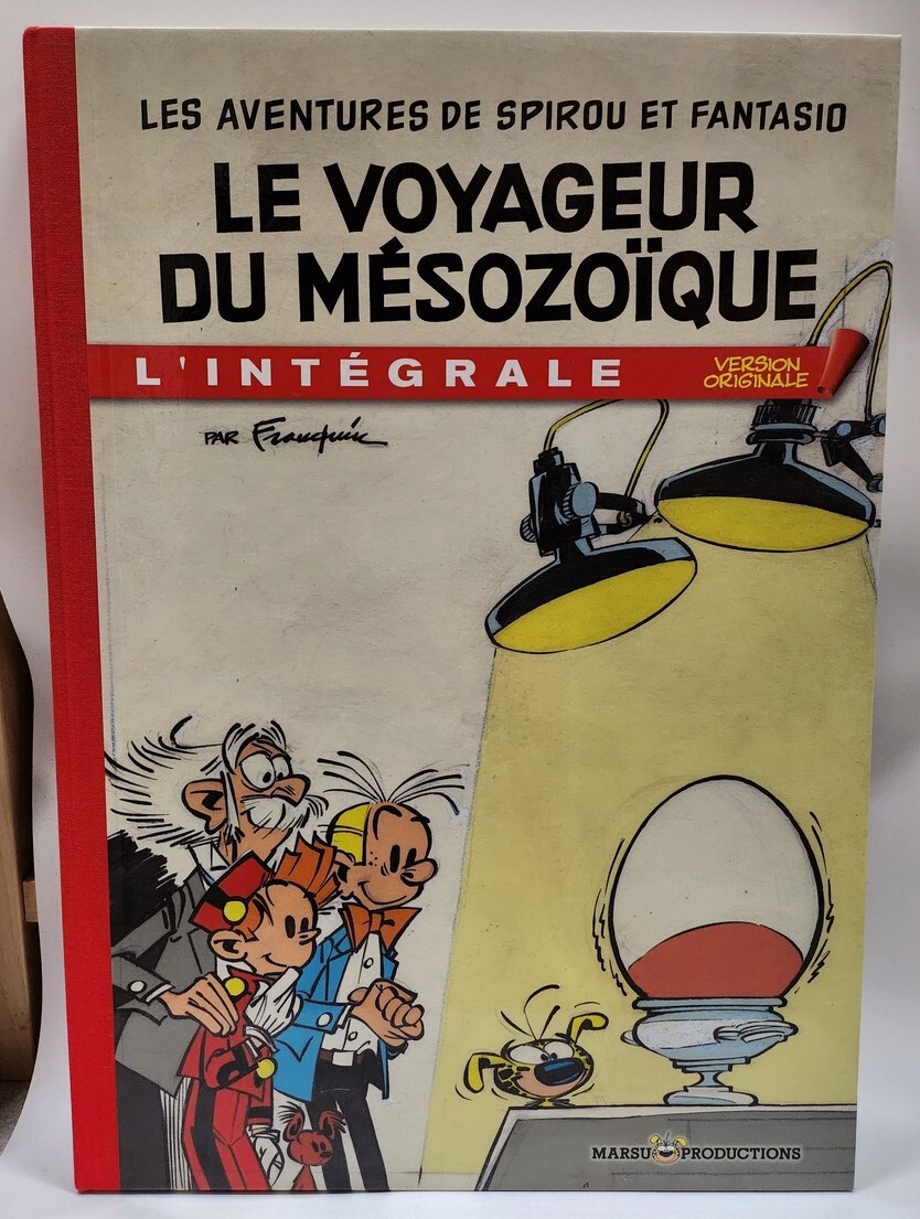 Le voyageur du Mésozoique Spirou et Fantasio version Originale EO Intégrale TL