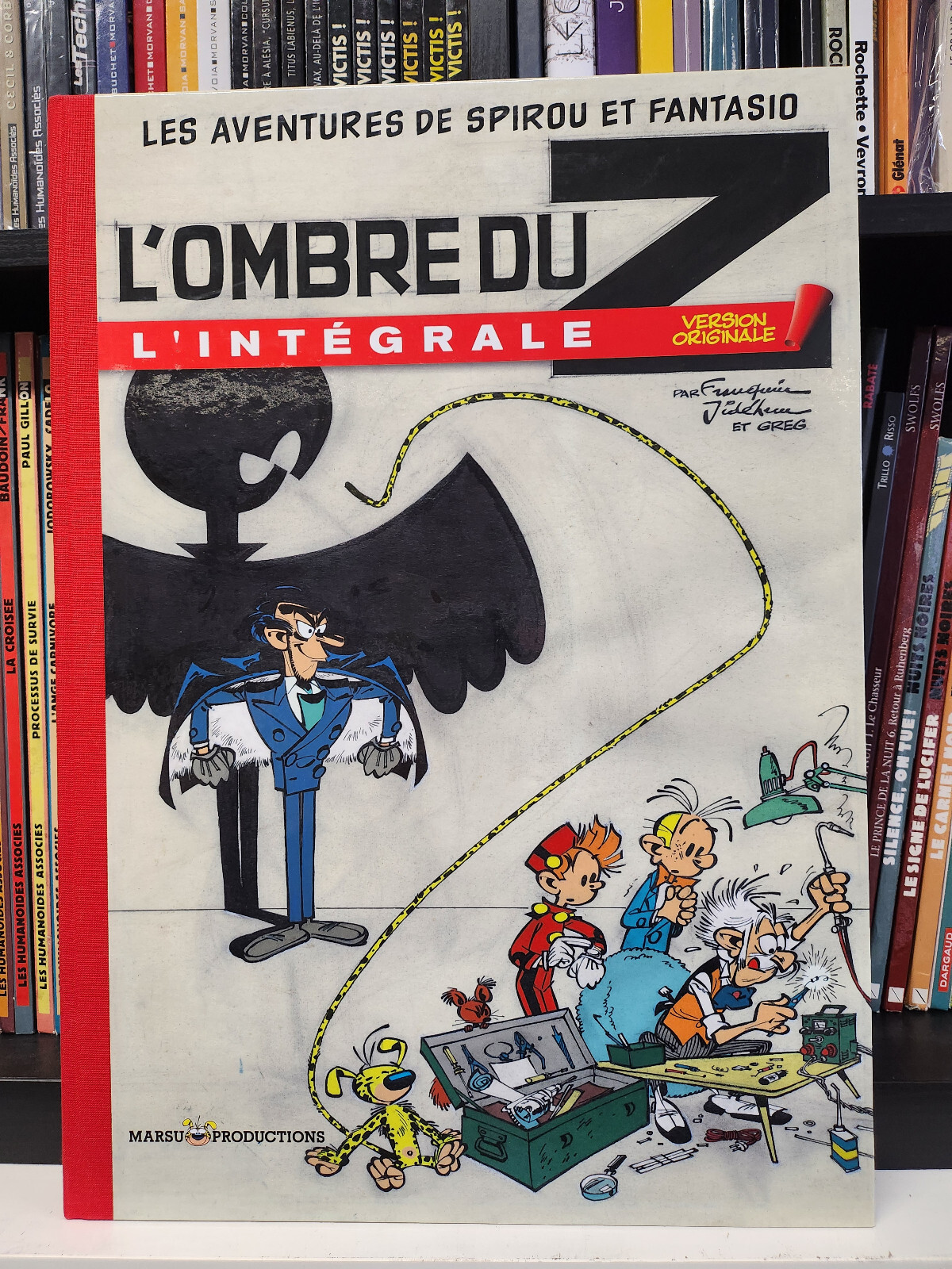 L'Ombre Du Z Spirou et Fantasio version Originale EO Intégrale TL