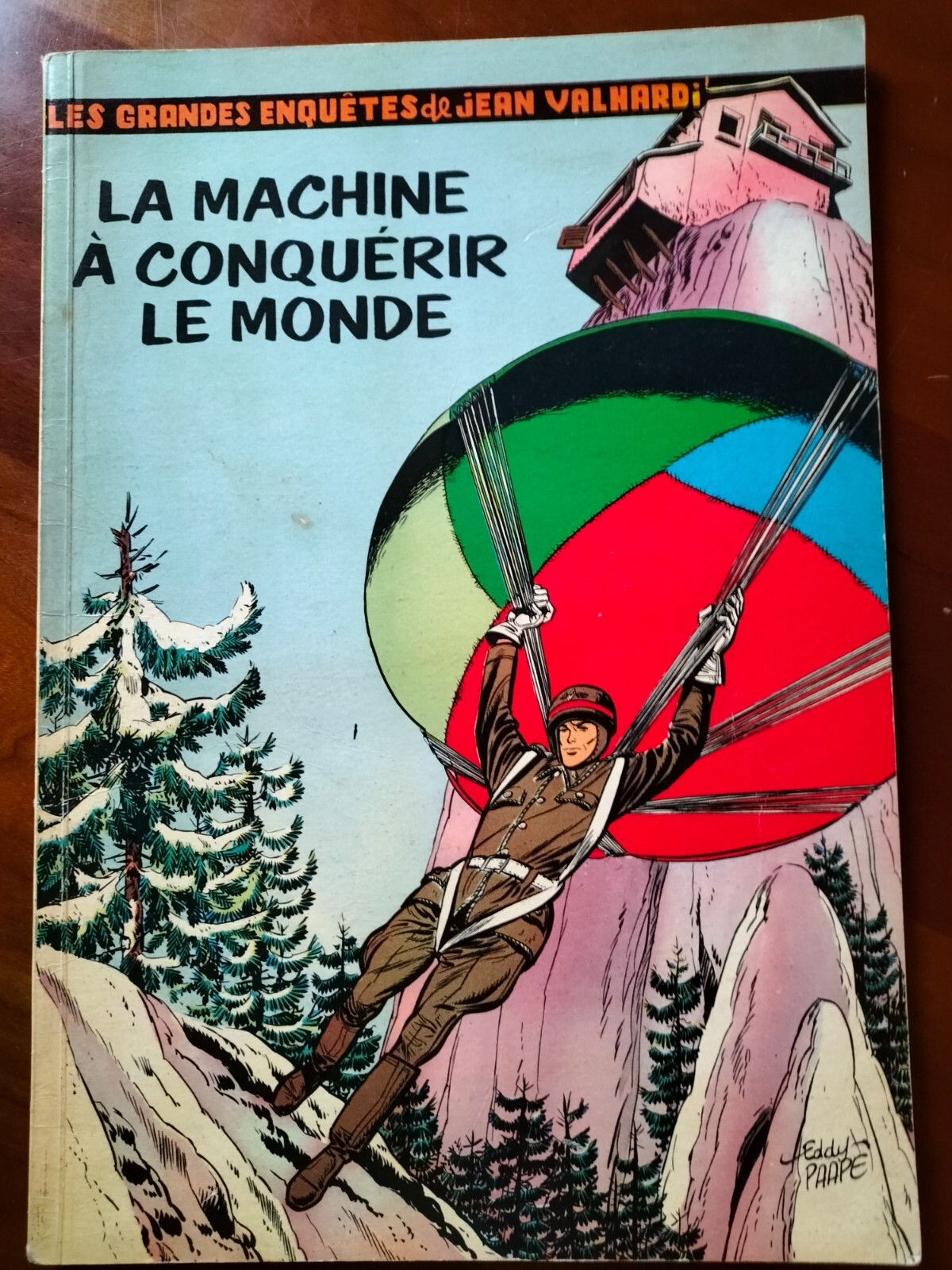 EO 1956 N° 549  JEAN VALHARDI LA MACHINE A CONQUERIR LE MONDE EDDY PAAPE (AI99)