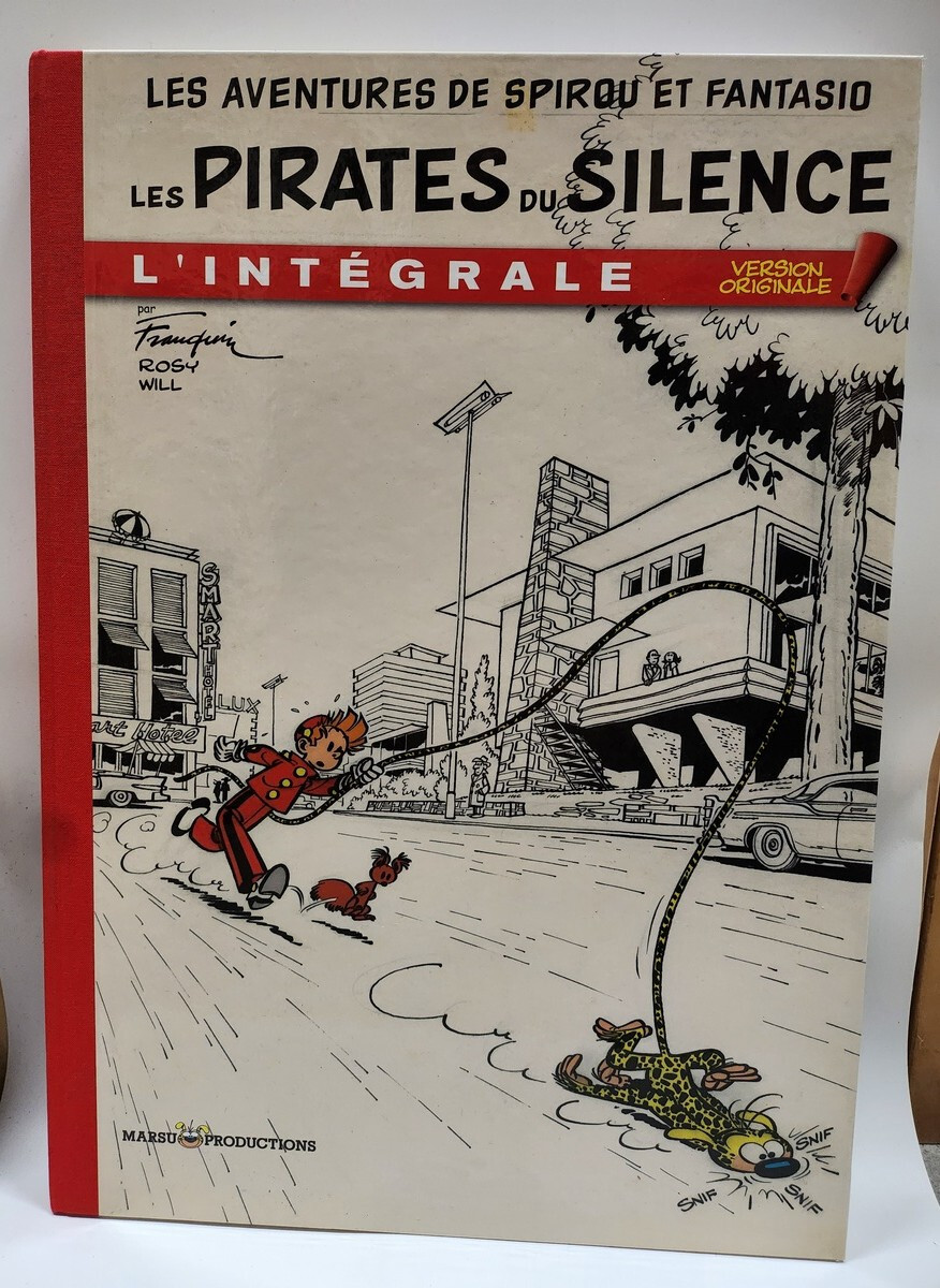 Les pirates du silence Spirou et Fantasio version Originale EO Intégrale TL