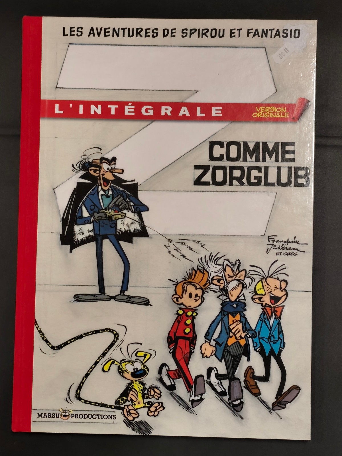 z comme zorglub Spirou et Fantasio version Originale EO Intégrale TL