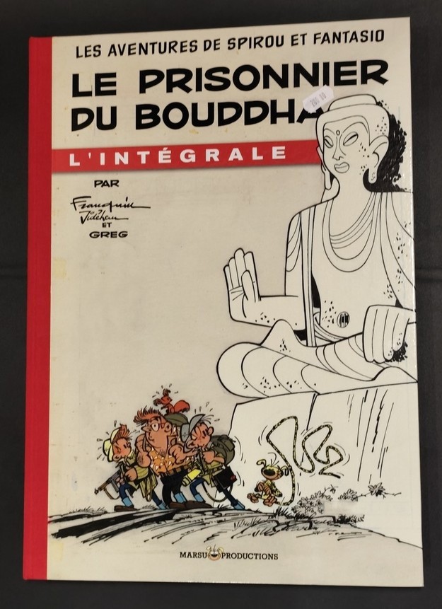 le prisonnier du bouddha Spirou et Fantasio version Originale EO Intégrale TL