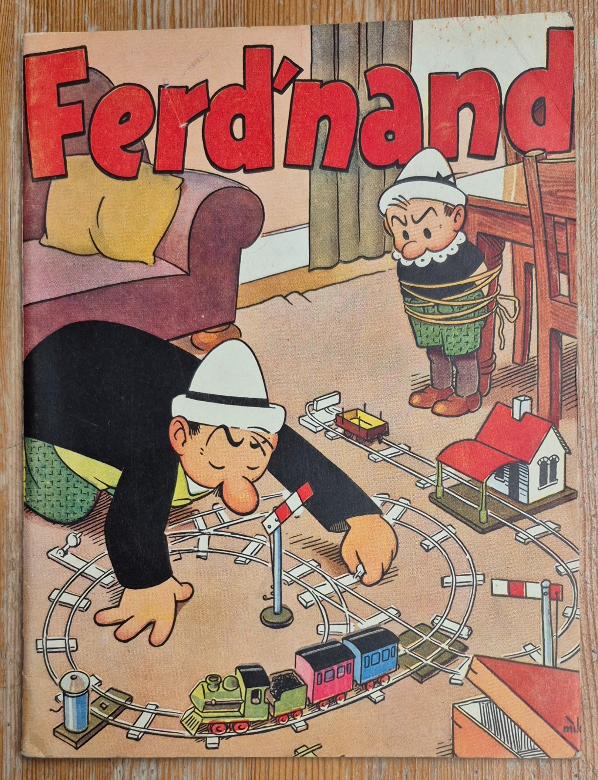 Ferd'nand par Mik EO 1945 Ferdinand Mikkelsen rarissime