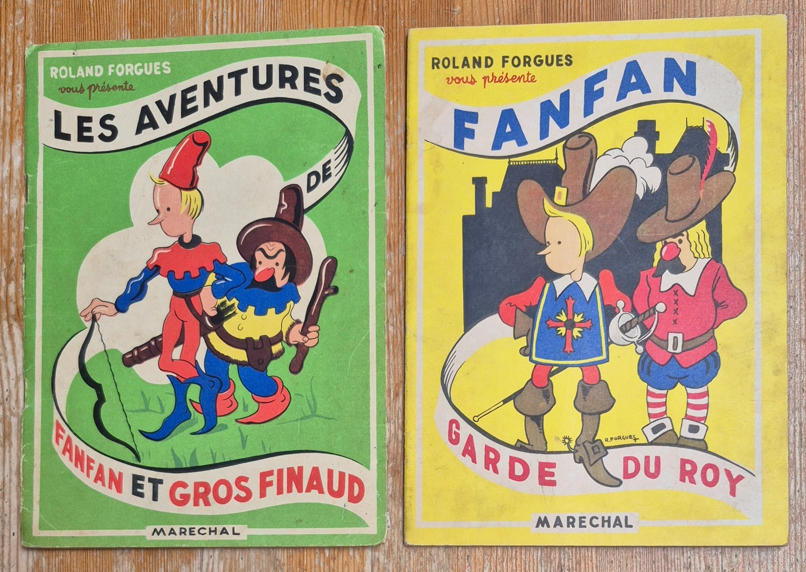 Les aventures de Fanfan série complete EO 1938 Roland Forgues rarissime!
