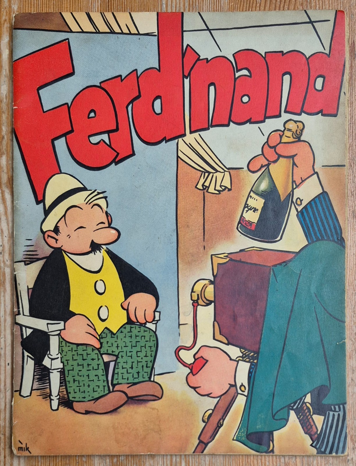Ferd'nand par Mik EO 1944 Ferdinand Mikkelsen rarissime