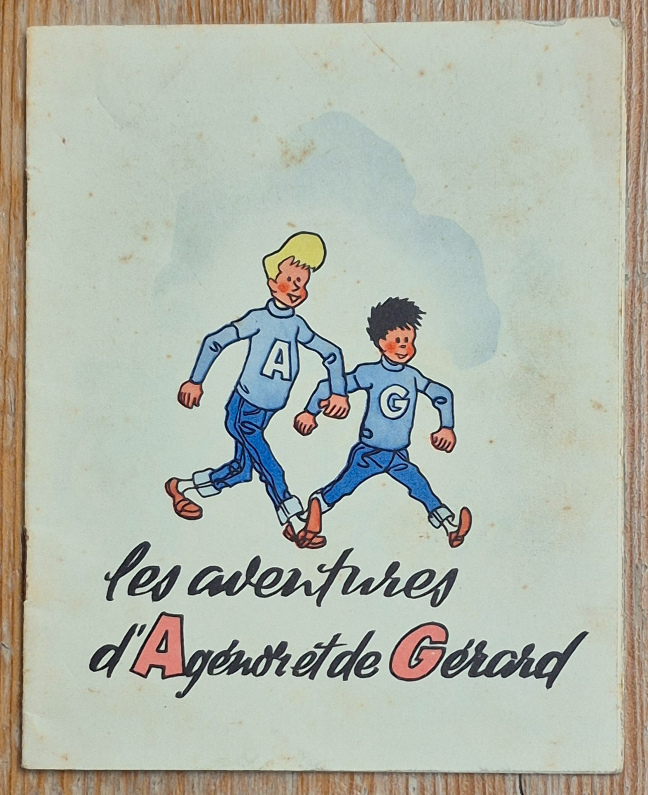 Les aventures d'Agenor et de Gerard EO pub 1950s Fred Funcken rarissime!