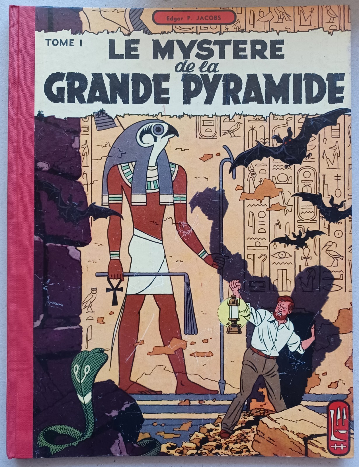 BD	Blake et Mortimer Le Mystère de la Grande Pyramide T1 Jacobs EO 1954 TBE