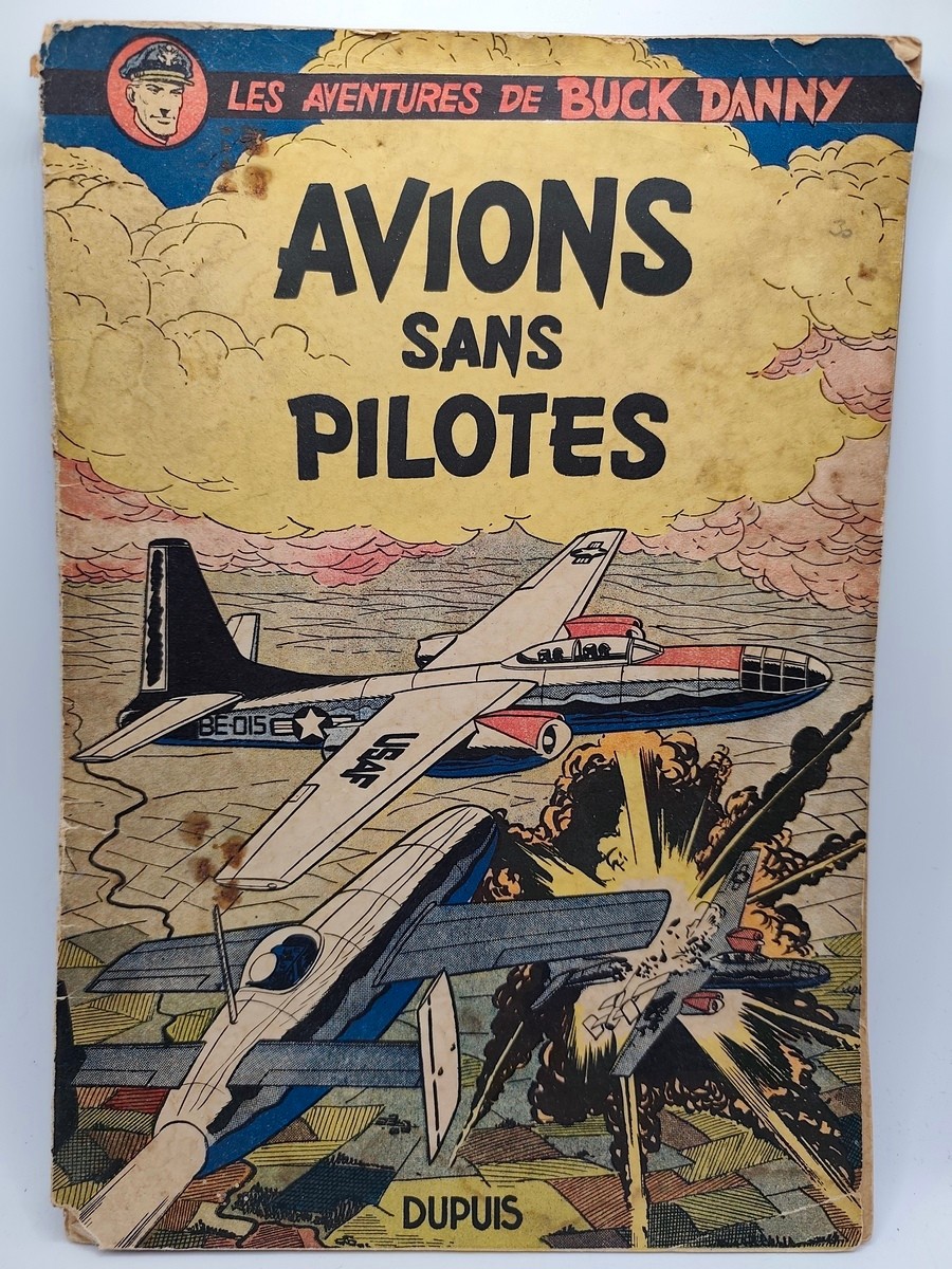 BUCK DANNY EO avions sans pilotes première édition 1954