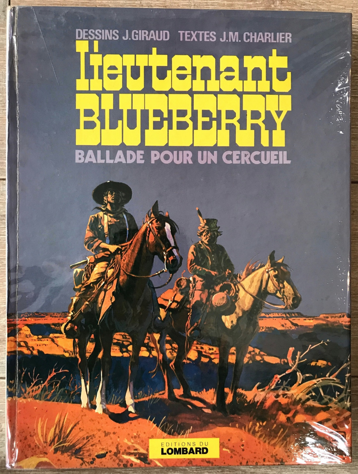 BLUEBERRY GIRAUD CHARLIER " BALLADE POUR UN CERCEUIL " EO 1er Trim 1974 BE+