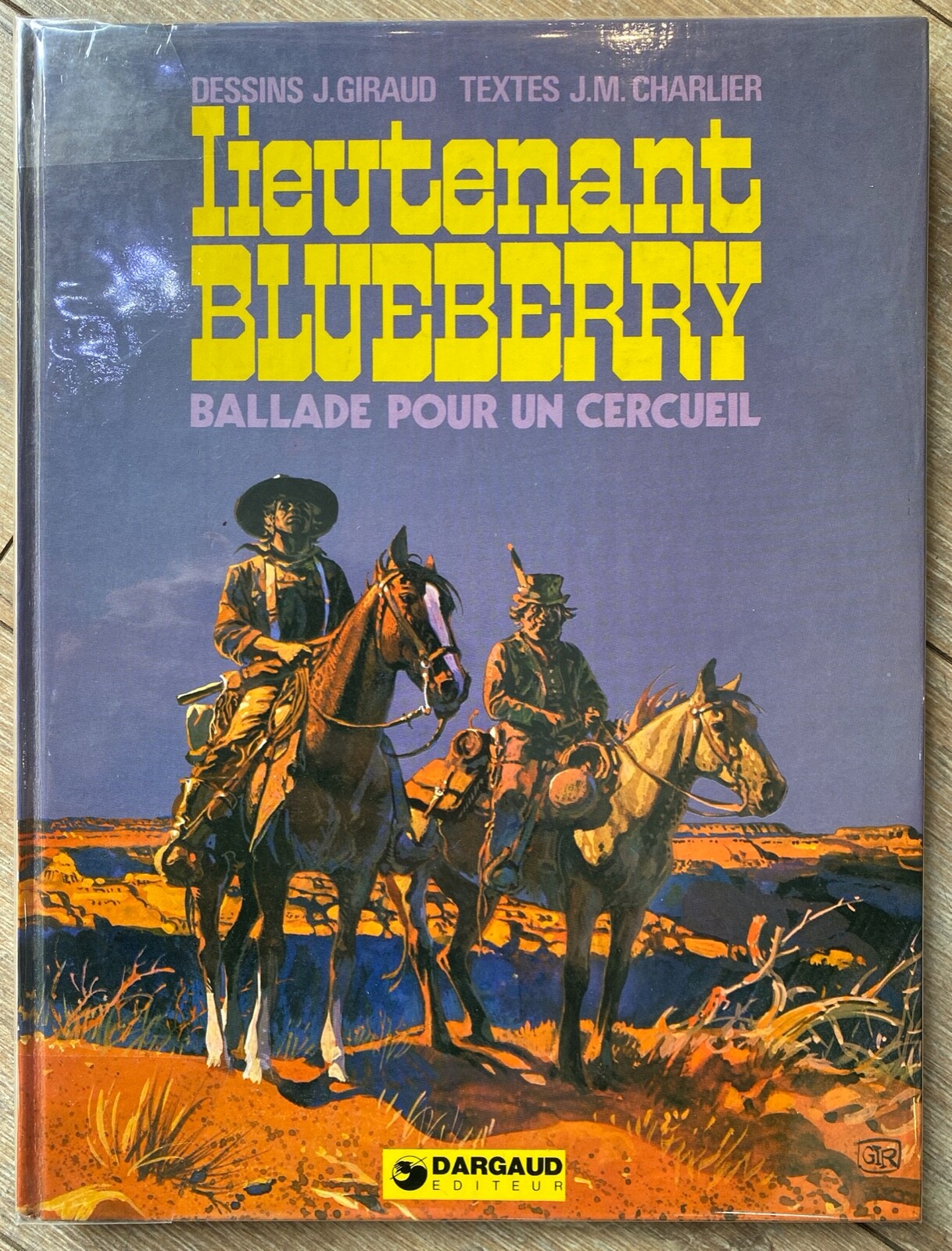 BLUEBERRY GIRAUD CHARLIER " BALLADE POUR UN CERCEUIL " EO 1er Trim 1974 BE+/TBE