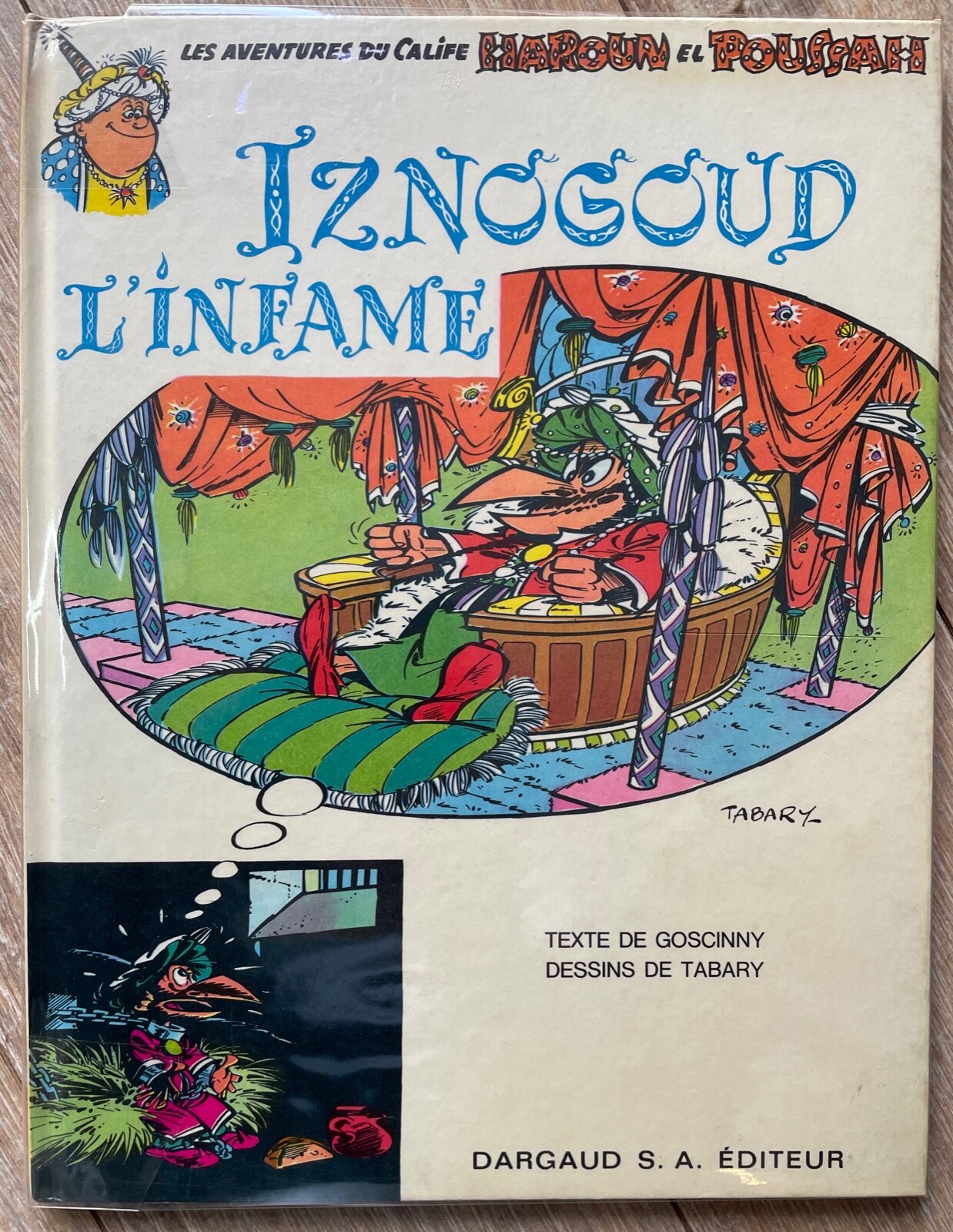IZNOGOUD L'INFAME TABARY GOSCINNY EO DARGAUD CARTONNE TBE