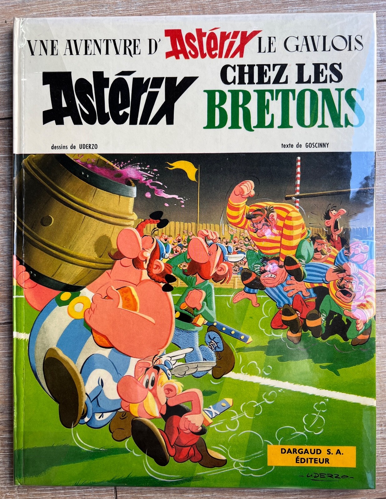 UDERZO ASTERIX CHEZ LES BRETONS EO 3eme Trim 1966 TBE+ ED DARGAUD