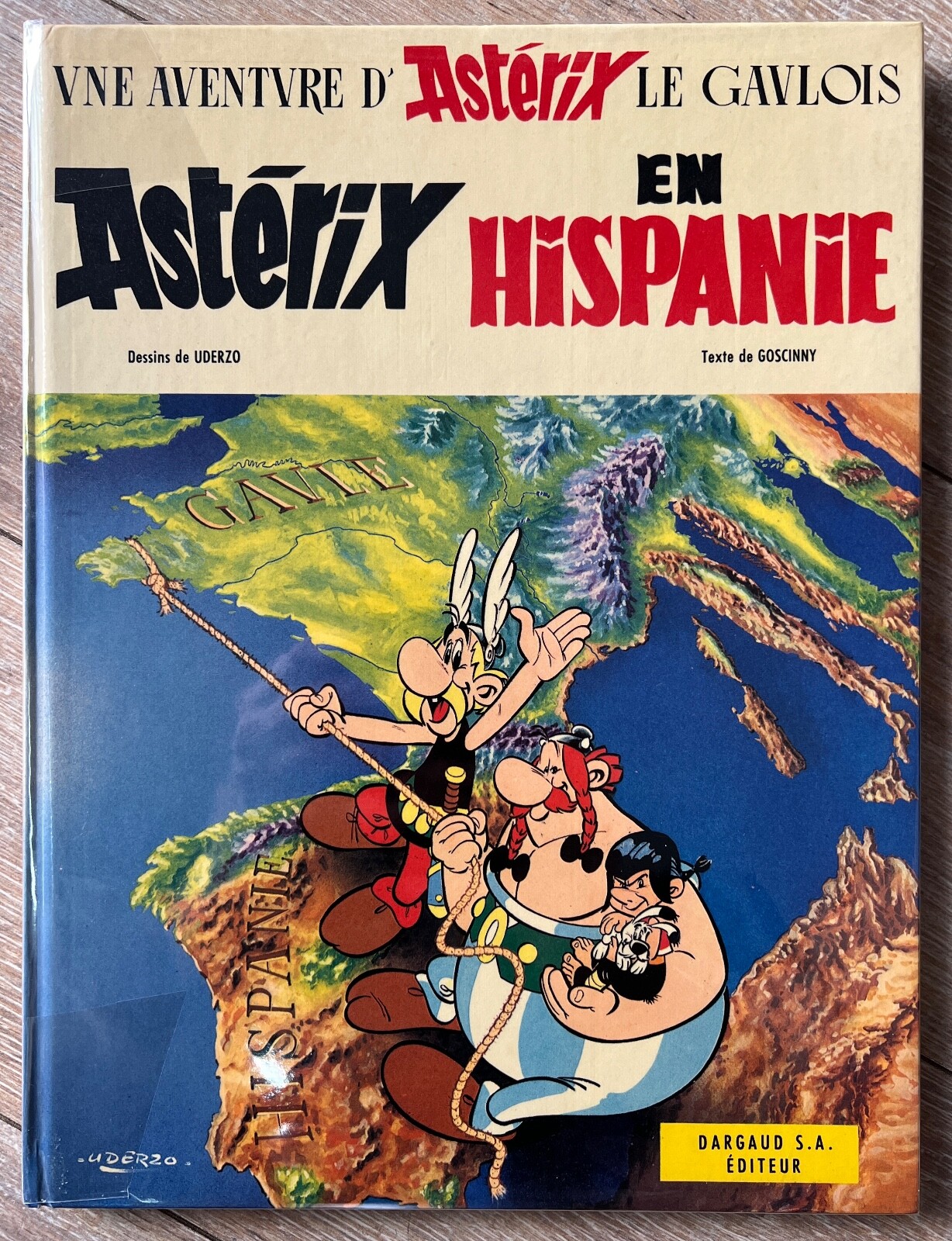 UDERZO EO ASTERIX LE GAULOIS EN HISPANIE 1969 TBE+