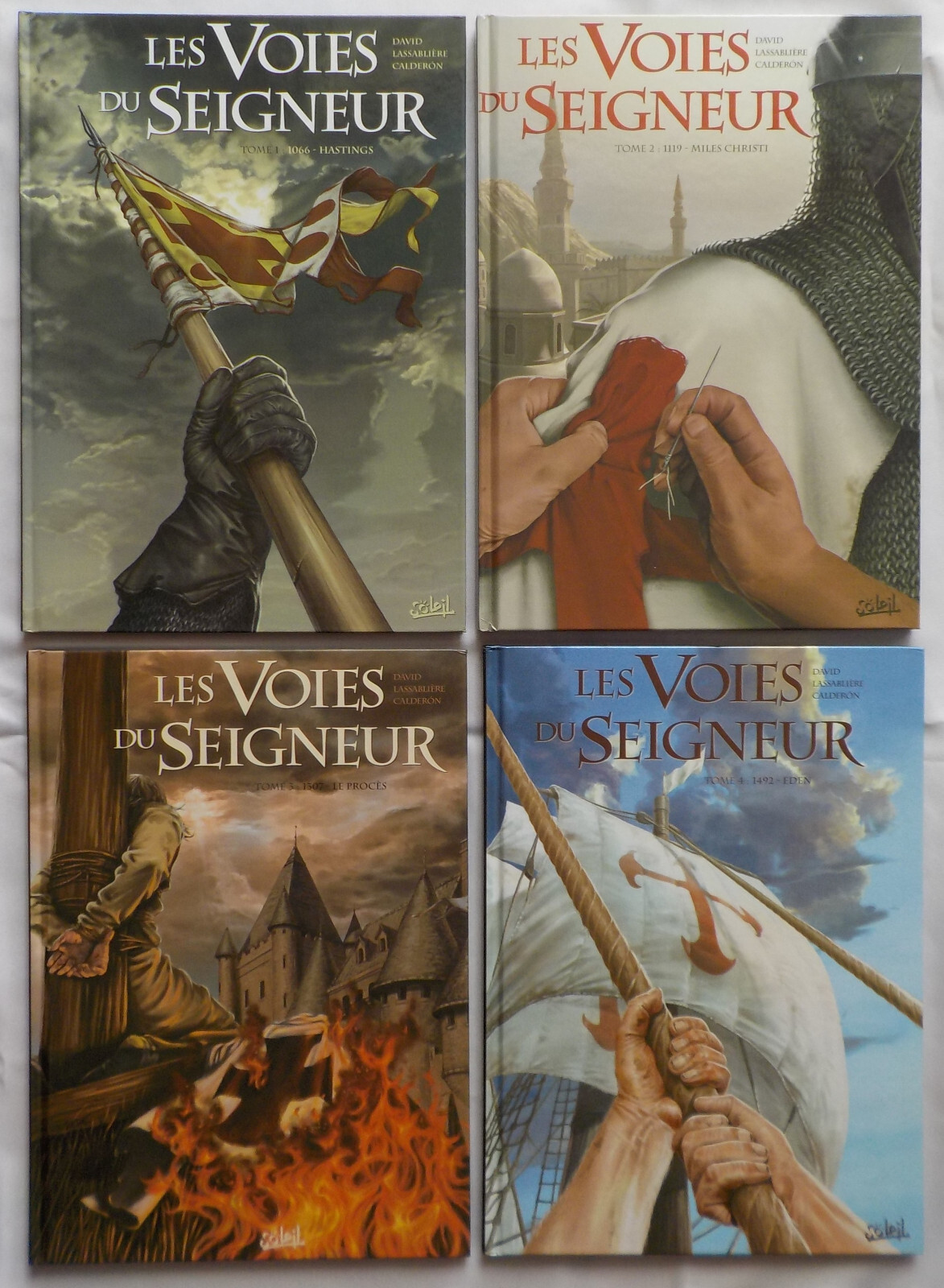 BD - Les voies du Seigneur – Série complète – EO - Tome 1 à 4 – David - Calderon