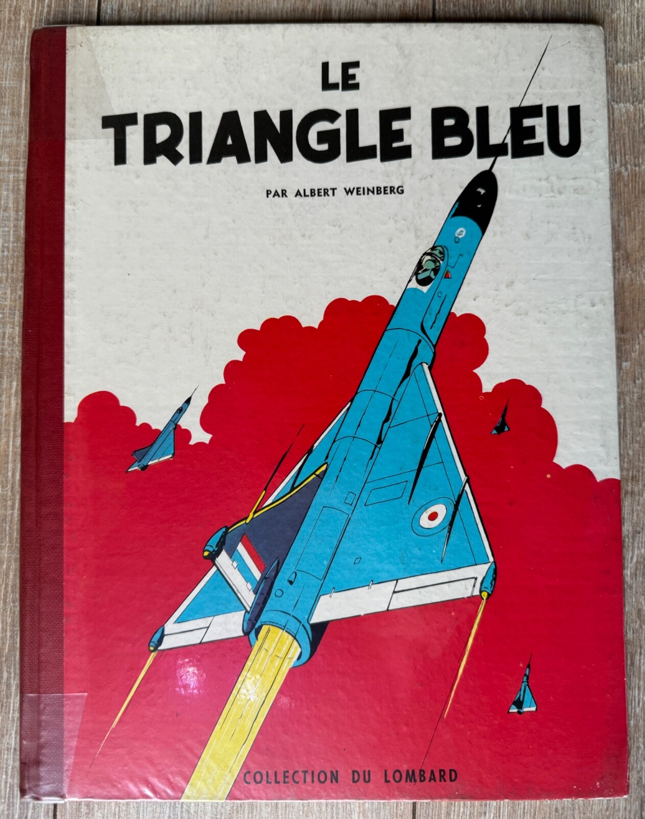 DAN COOPER EO 1957 LE TRIANGLE BLEU ED DU LOMBARD BE+/TBE