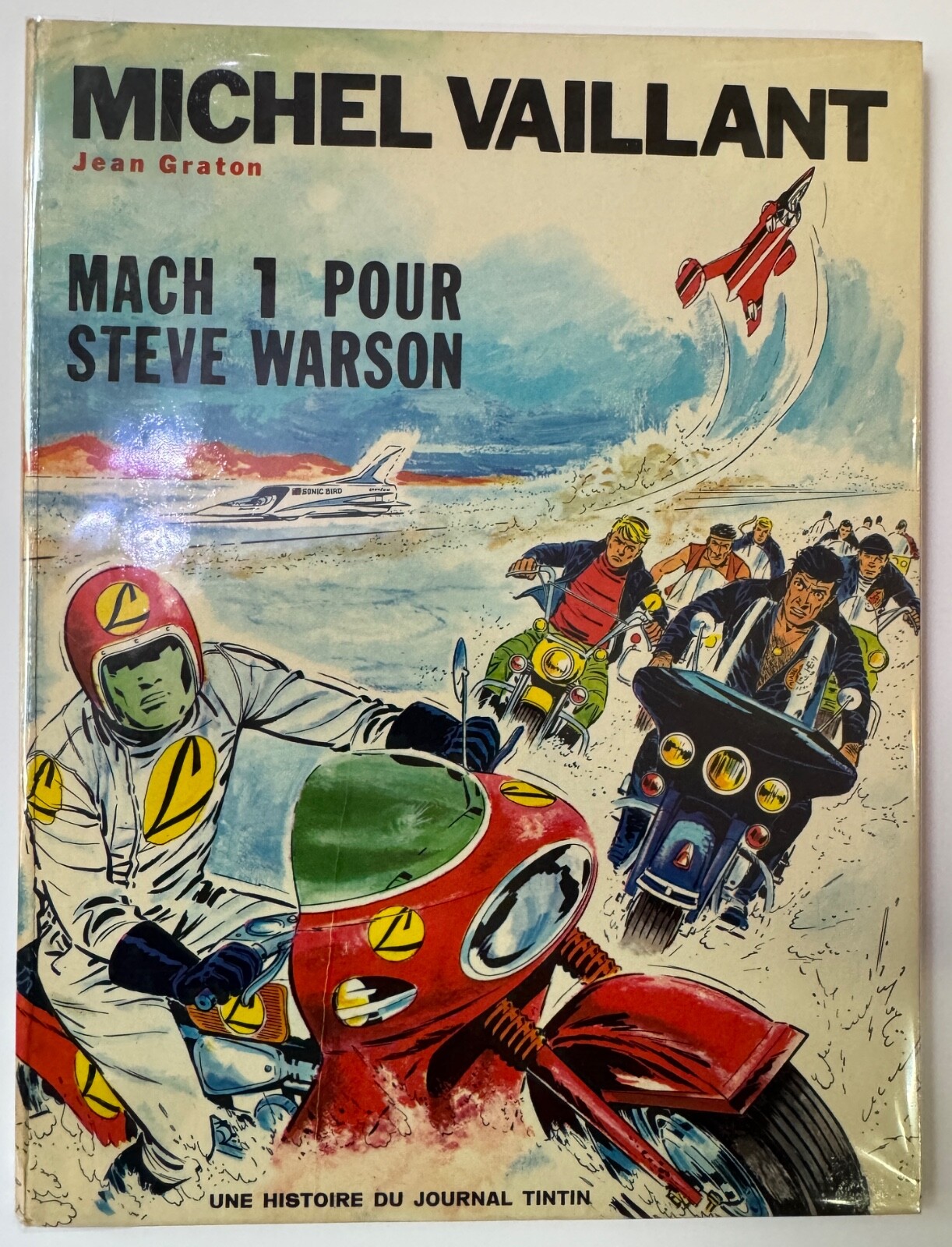 MICHEL VAILLANT " MACH 1 POUR STEVE WARSON " Jean GRATON EO TBE