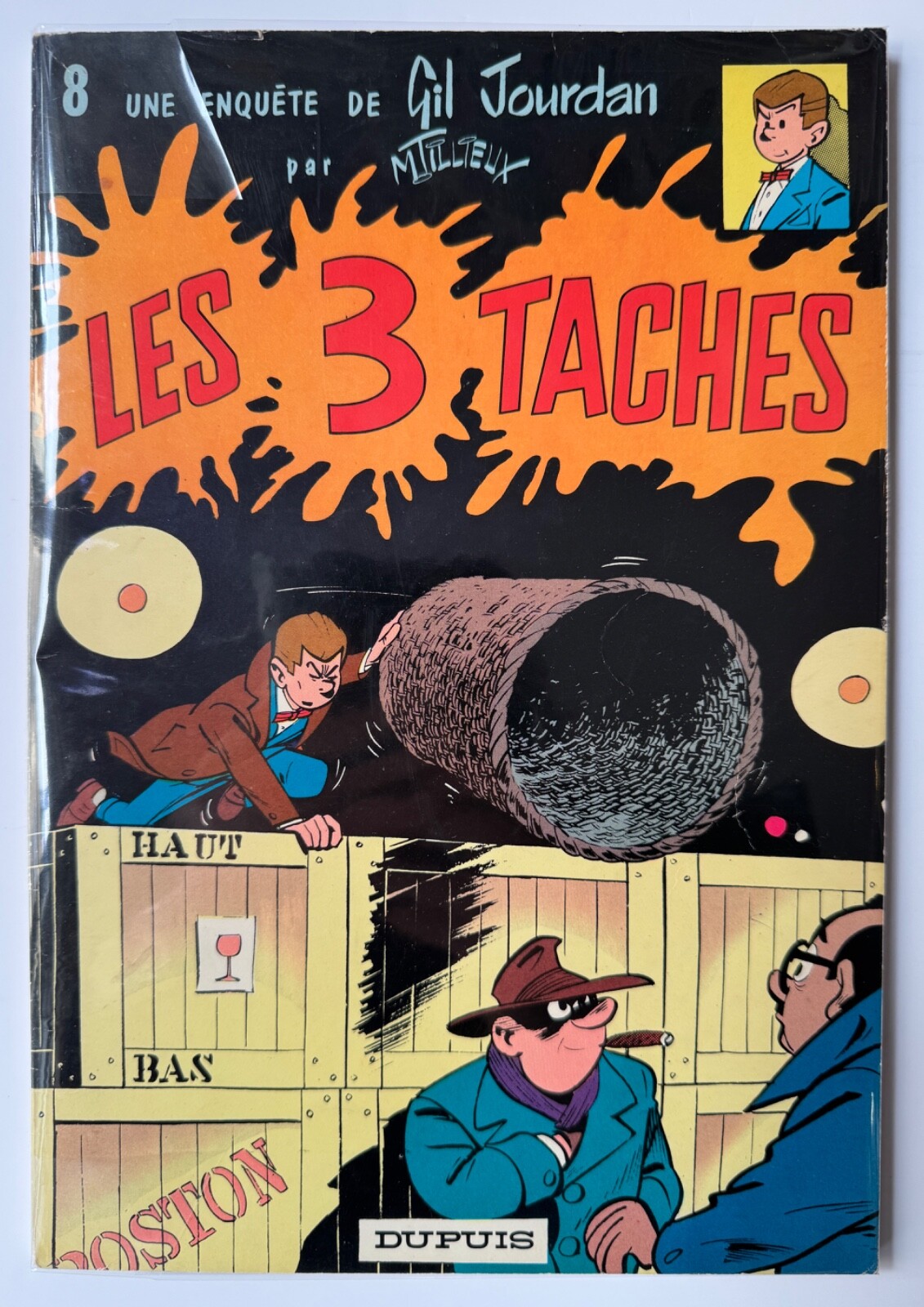 GIL JOURDAN TILLEUX LES 3 TACHES EO 1965 TTBE