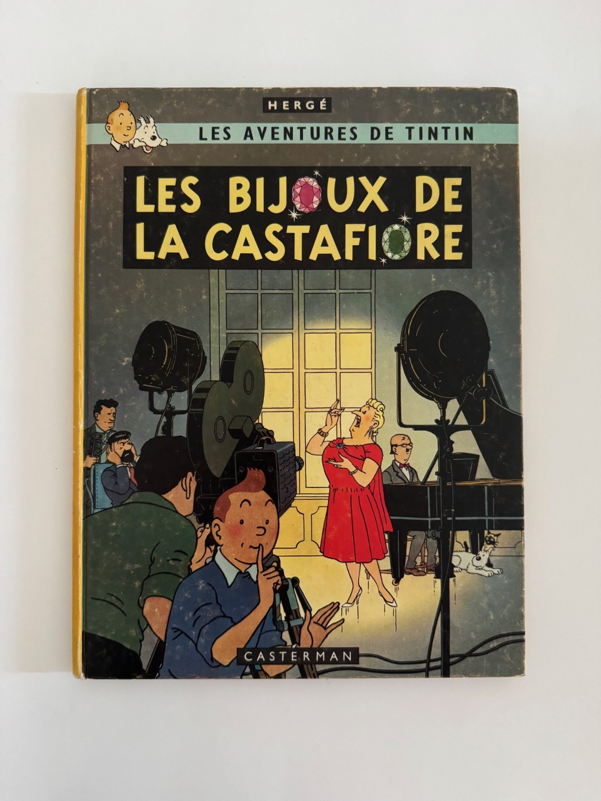 BD TINTIN - LES BIJOUX DE LA CASTAFIORE - EO - B34 - 1963 