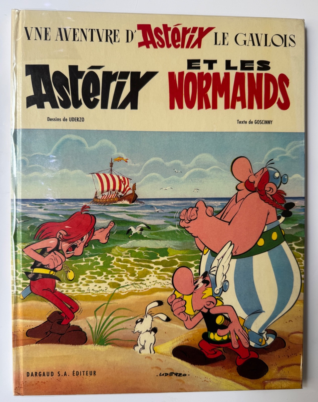 UDERZO ASTERIX ET LES NORMANDS EO 4ème Trim 1966 TTBE ED DARGAUD