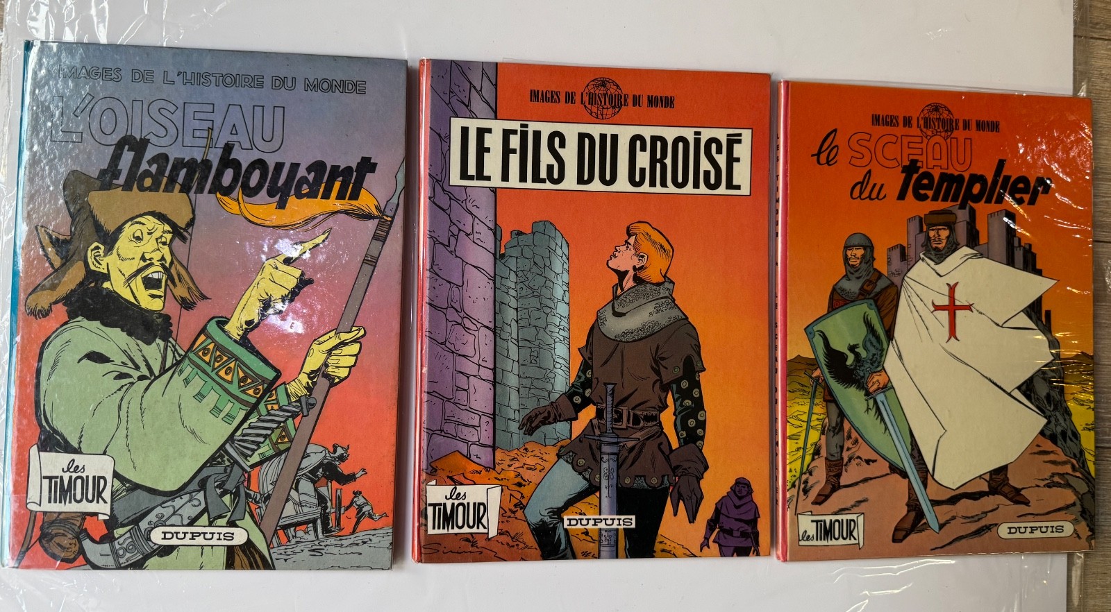SIRIUS LOT 3 TIMOUR SCEAU + OISEAU + FILS EO BE+ ED DUPUIS