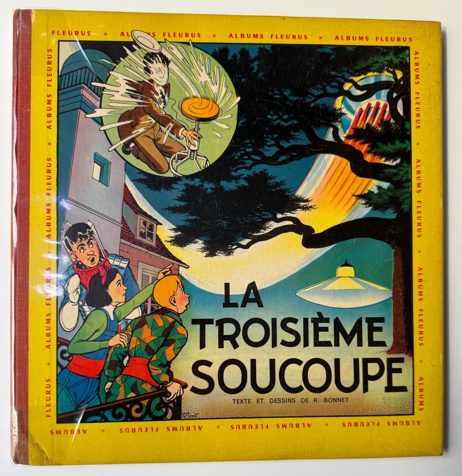 EO FRIPOUNET ET MARISETTE TROISIEME SOUCOUPE R. BONNET + ENVOI SIGNATURE TBE+