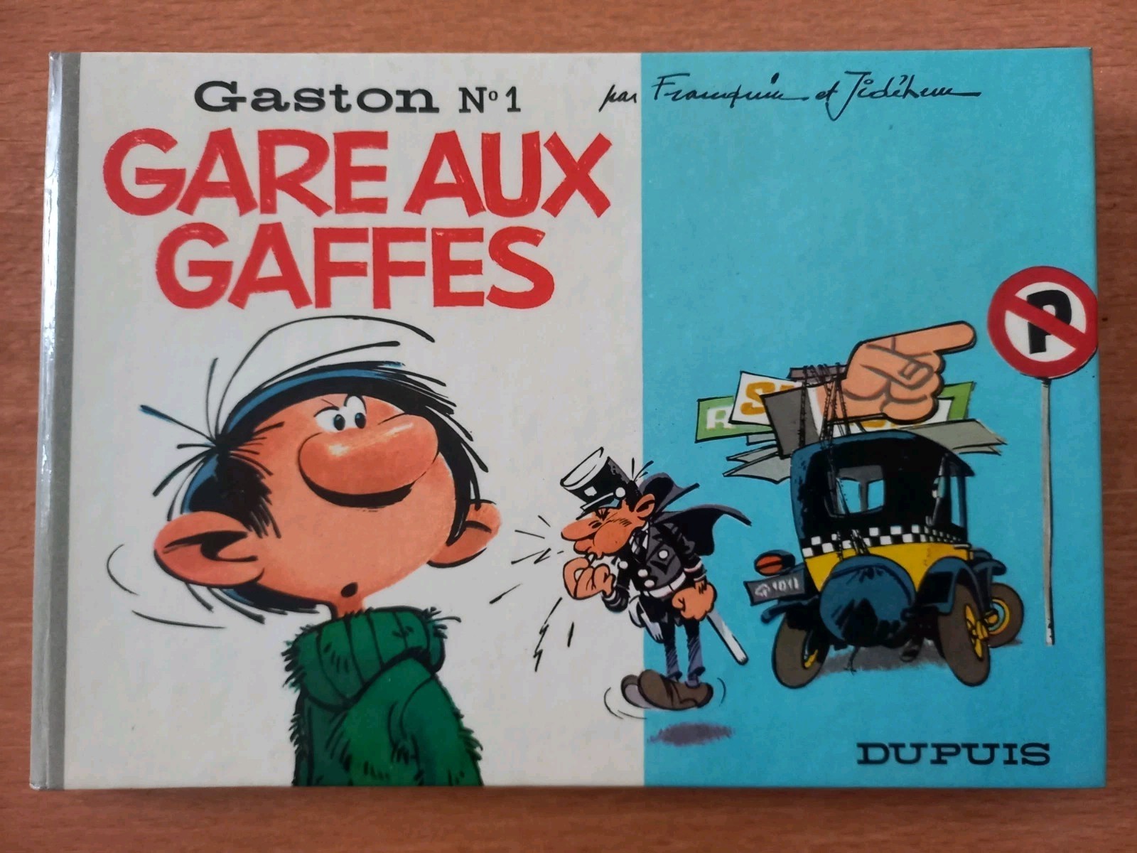 Gaston T1 - GARE AUX GAFFES - FRANQUIN - EO 1966 - EXCEPTIONNEL !!