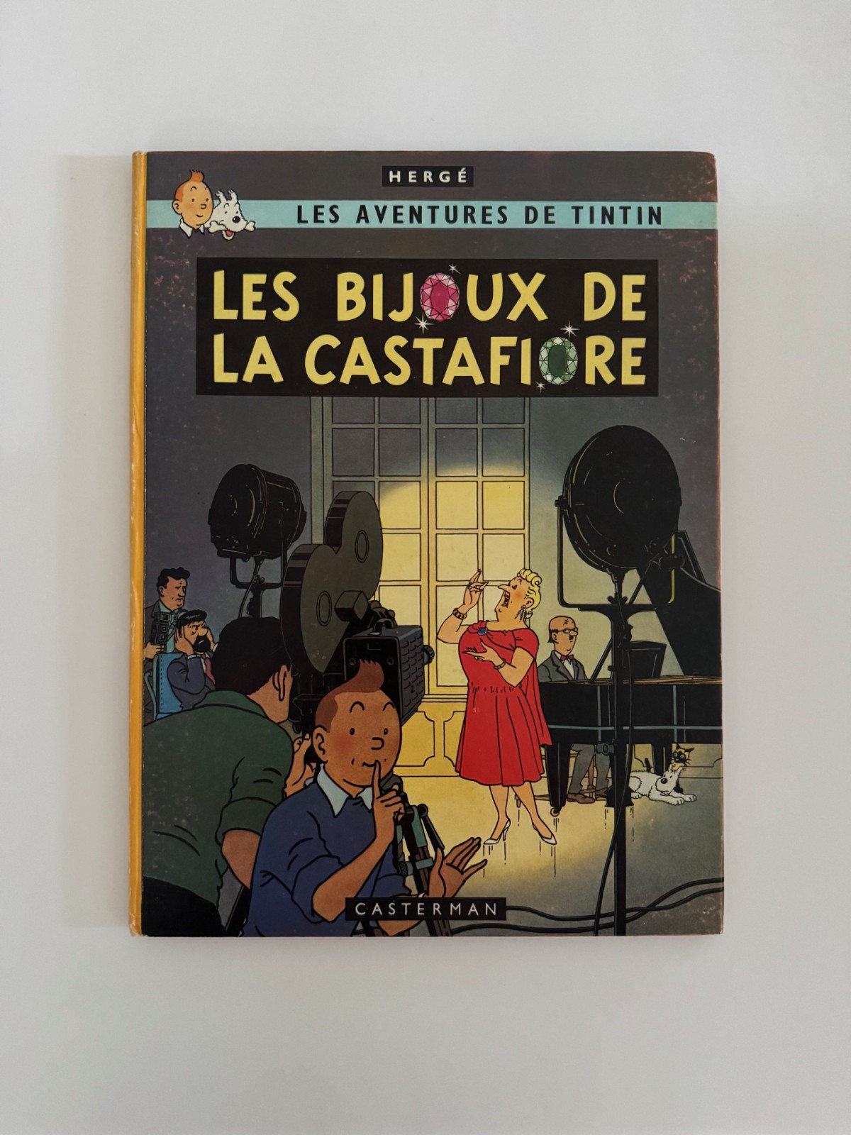 BD TINTIN Les Bijoux de la Castafiore - EO française B34 - 1963 