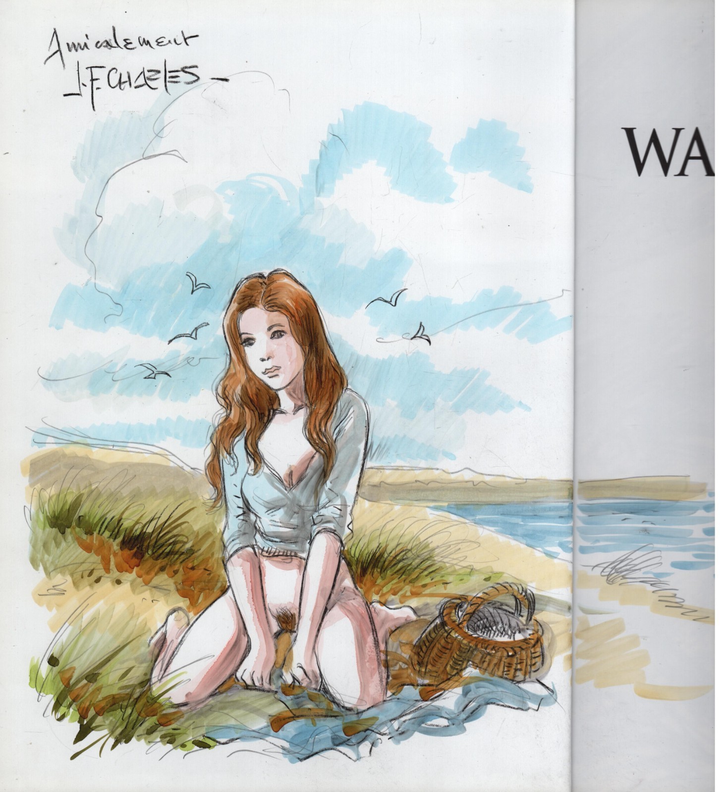 WAR AND DREAMS T. 4 AVEC UNE DEDICACE DE JEAN FRANCOIS CHARLES  EO TRES BEL ETAT