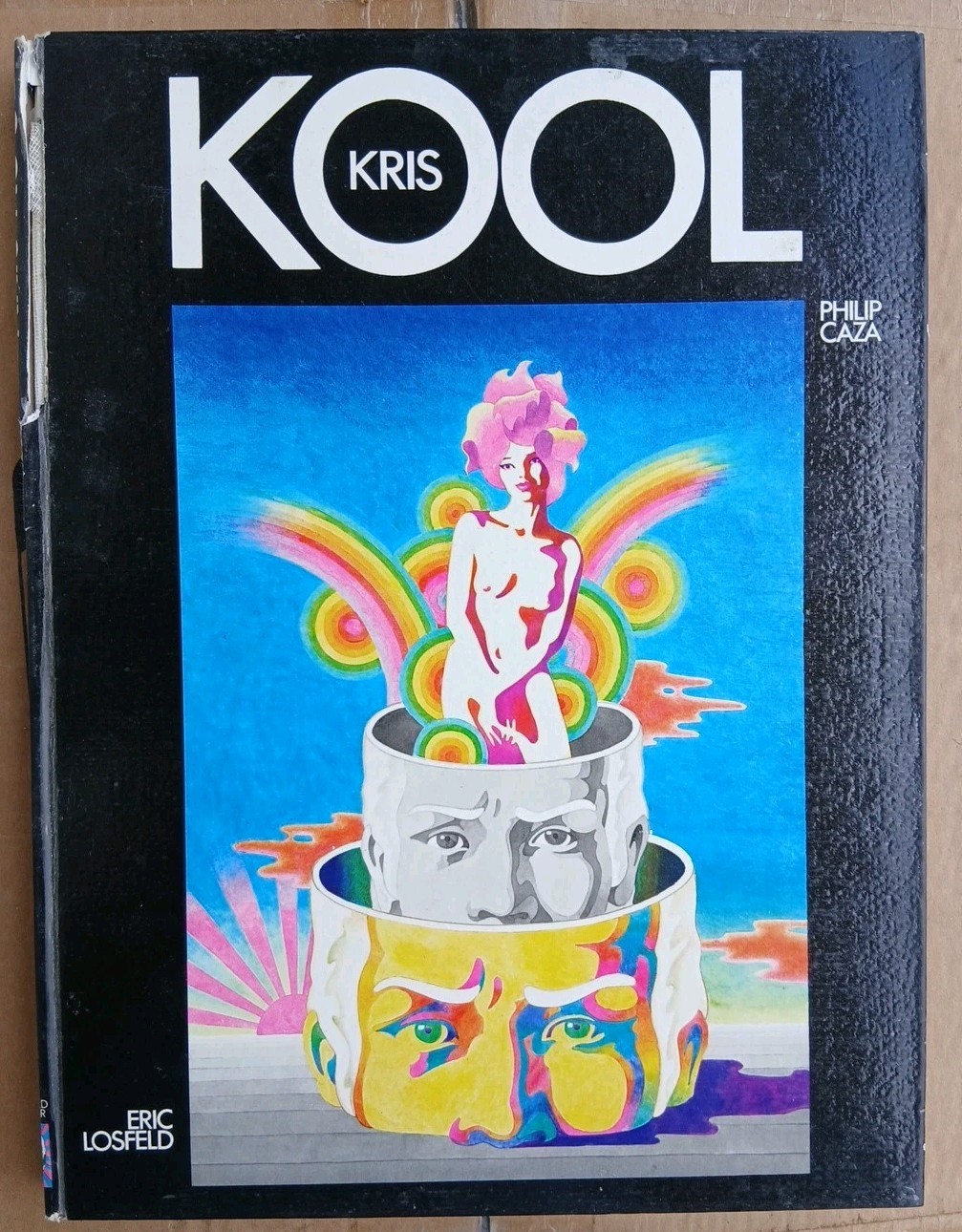 CAZA . KRIS KOOL . EO . 1970 . LA 1ère BD DE CAZA . POP-ART / LOSFELD . RARE ! .