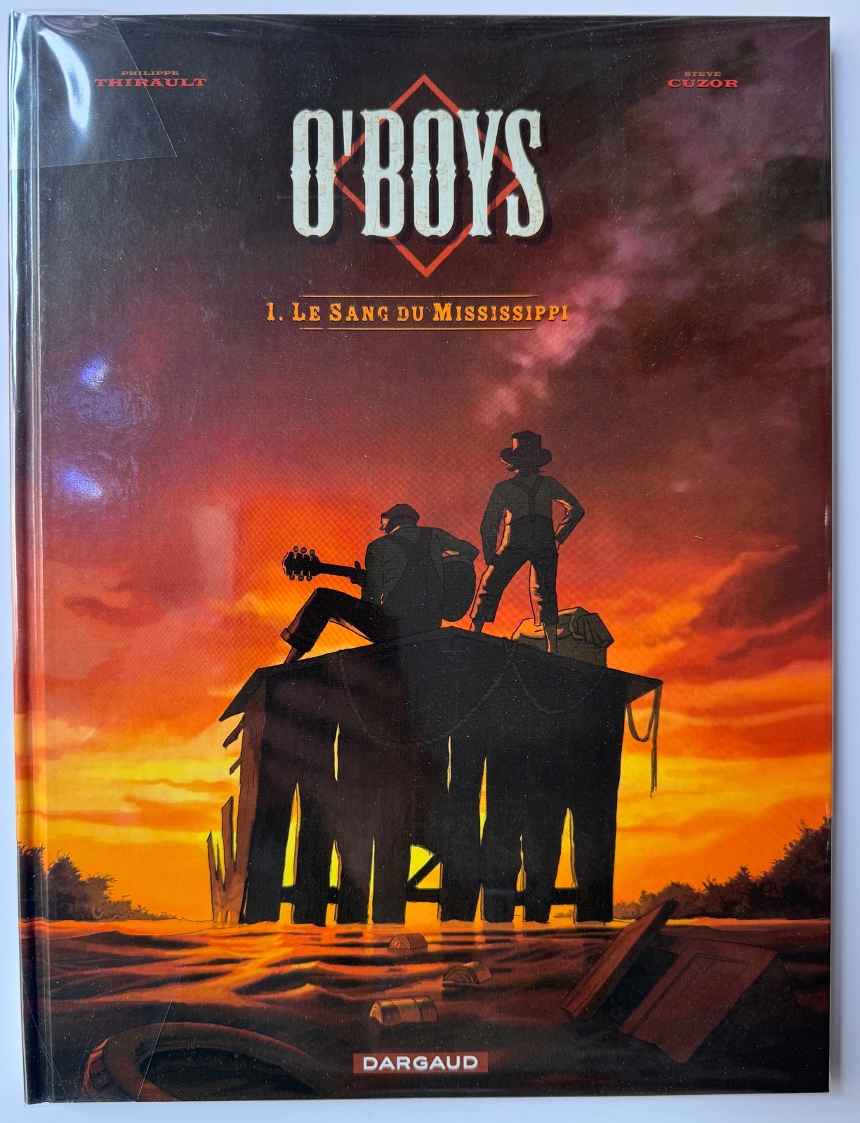 Dédicace BD CUZOR THIBAULT O'BOYS ED DARGAUD TTBE EO 2009