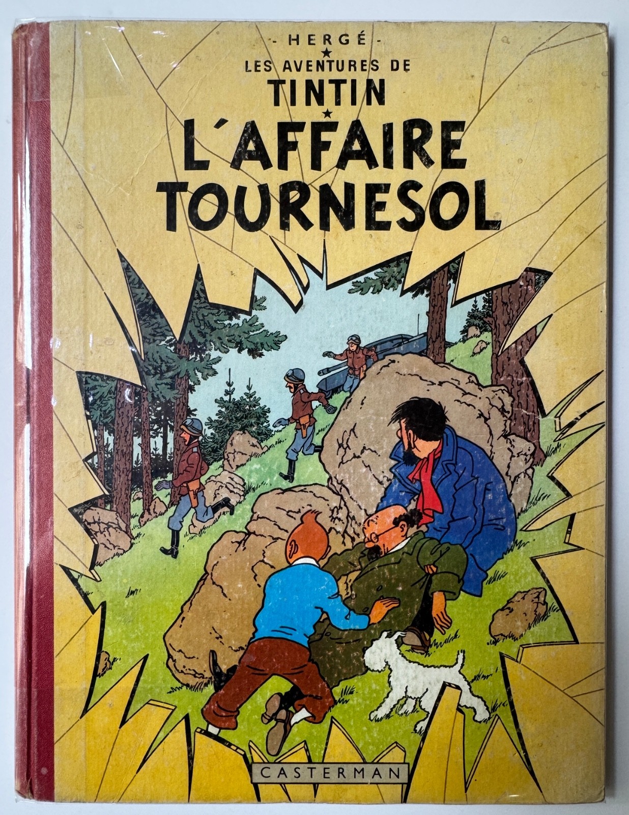 HERGE TINTIN AFFAIRE TOURNESOL EO FRANCAISE B19 BE+ GENERAL