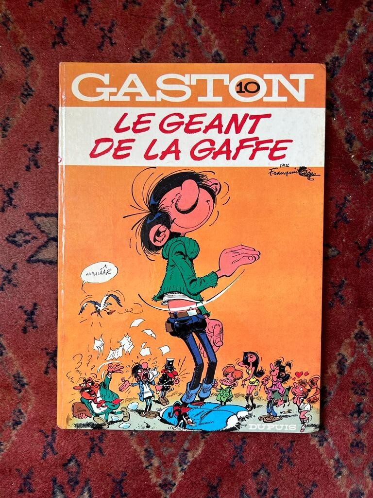 gaston lagaffe le geant de la gaffe.  dupuis.1972 EO Bon état 