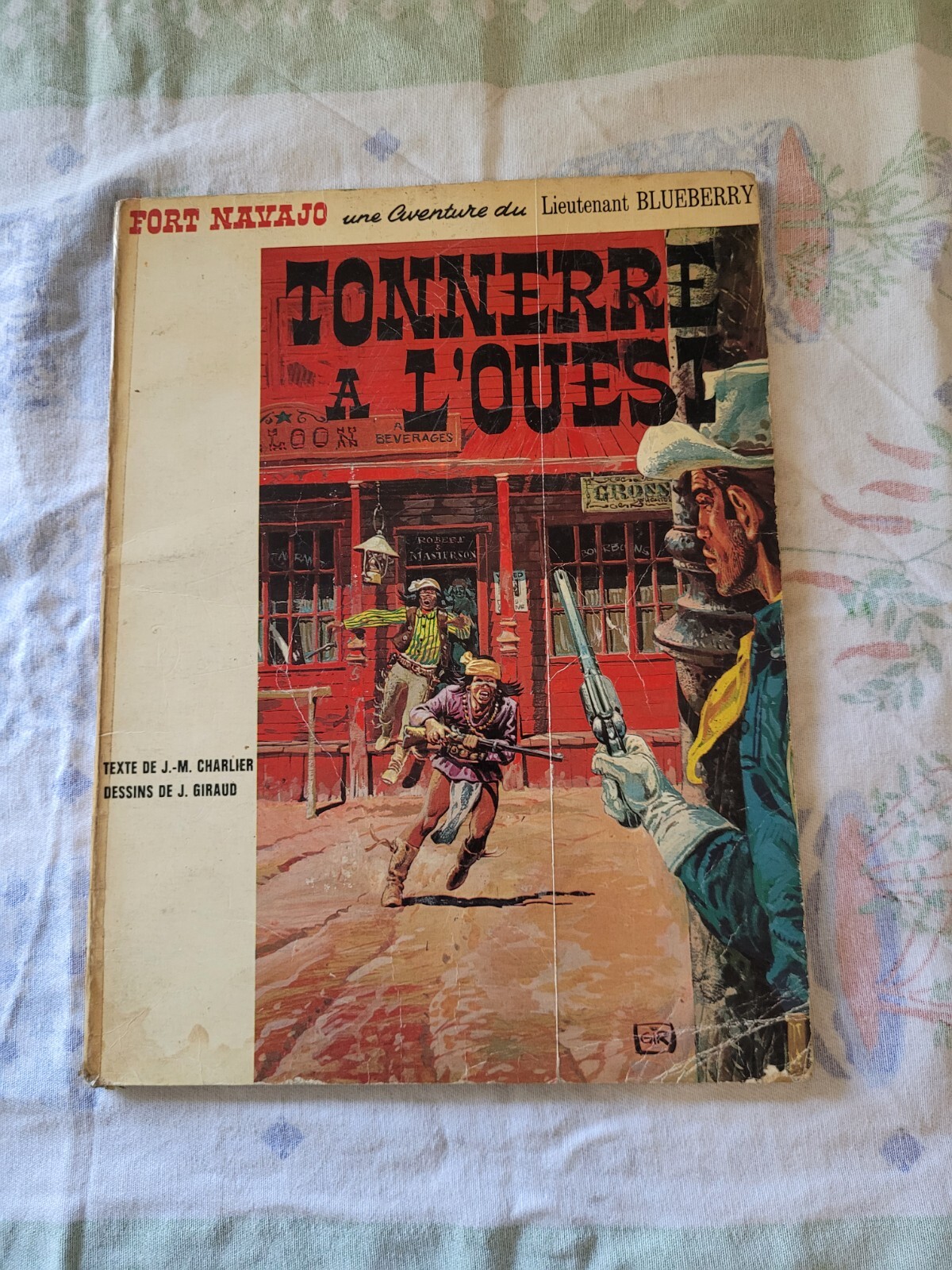 BLUEBERRY -2- / Tonnerre à l'ouest / EO Souple Française 1966. État correct