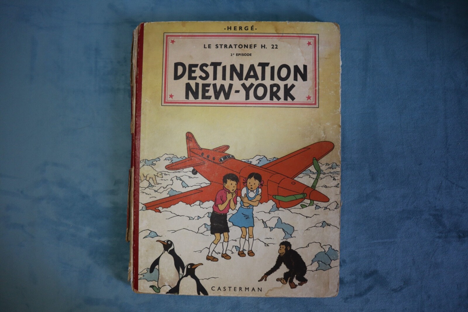 EO - Jo, Cette et Jocko - Destination New York - 1951 - B5 - Etat Correct