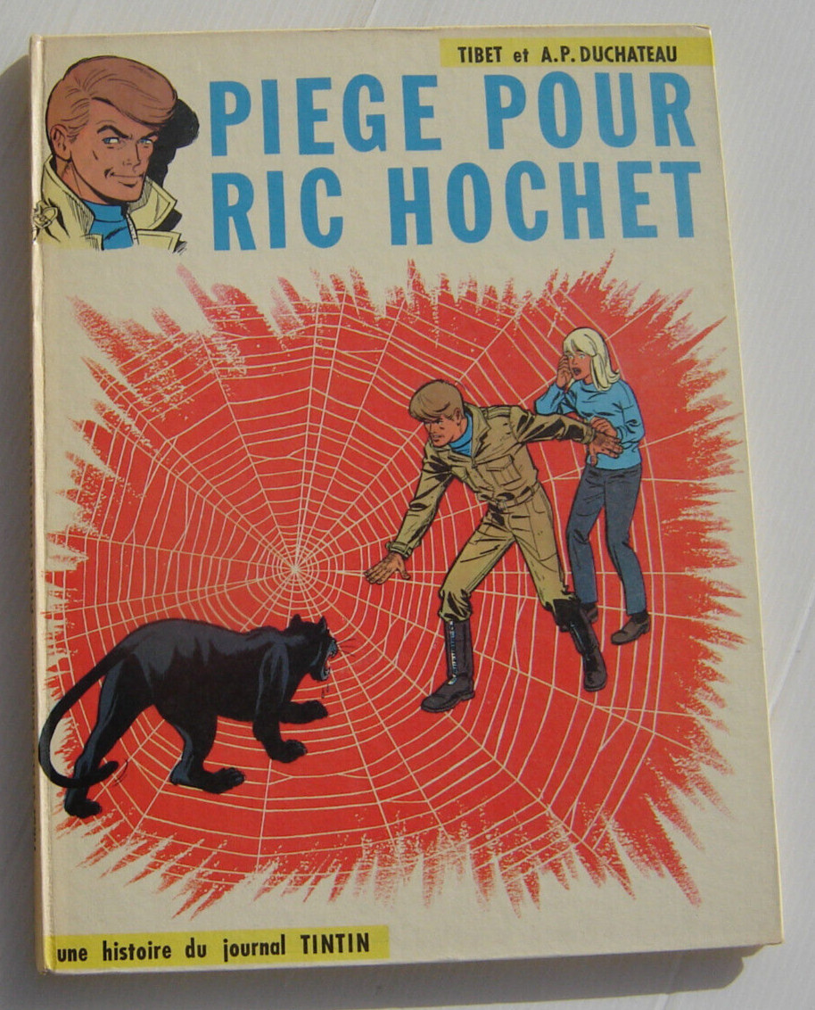 RIC HOCHET . Piège pour Ric Hochet . TIBET , DUCHATEAU . BD EO DARGAUD 1967