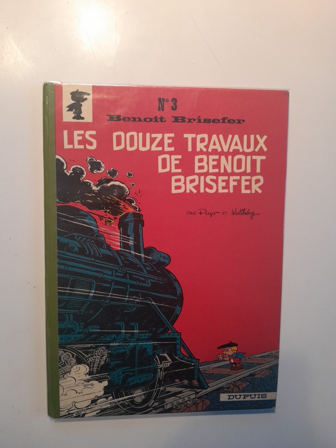 LES DOUZE TRAVAUX DE BENOIT BRISEFER/N°3/EO/1968/TBE(STU)