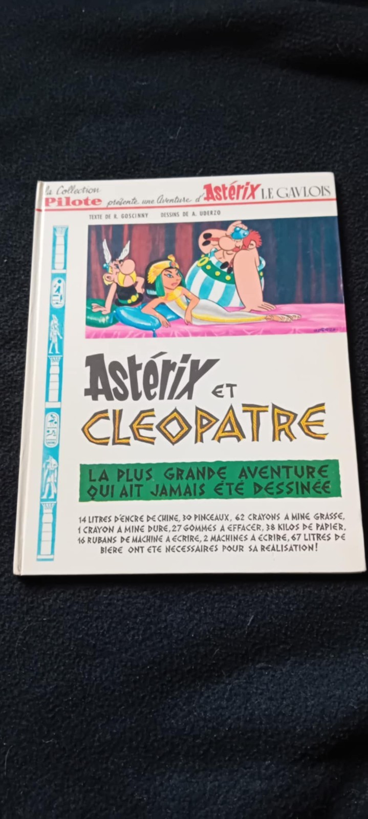 BD EO pilote 1965 - ASTERIX ET CLEOPATRE  UDERZO/GOSCINNY  TTBE
