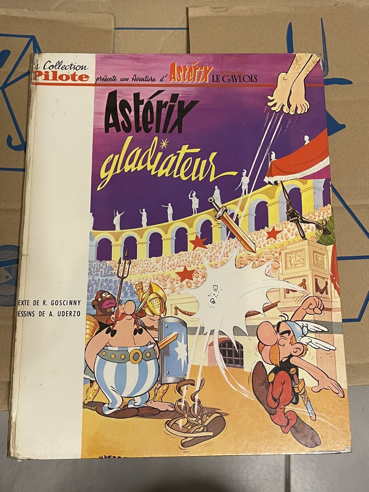 ASTERIX « Asterix Gladiateur » EO Pilote 1965 Rare   Uderzo Goscinny