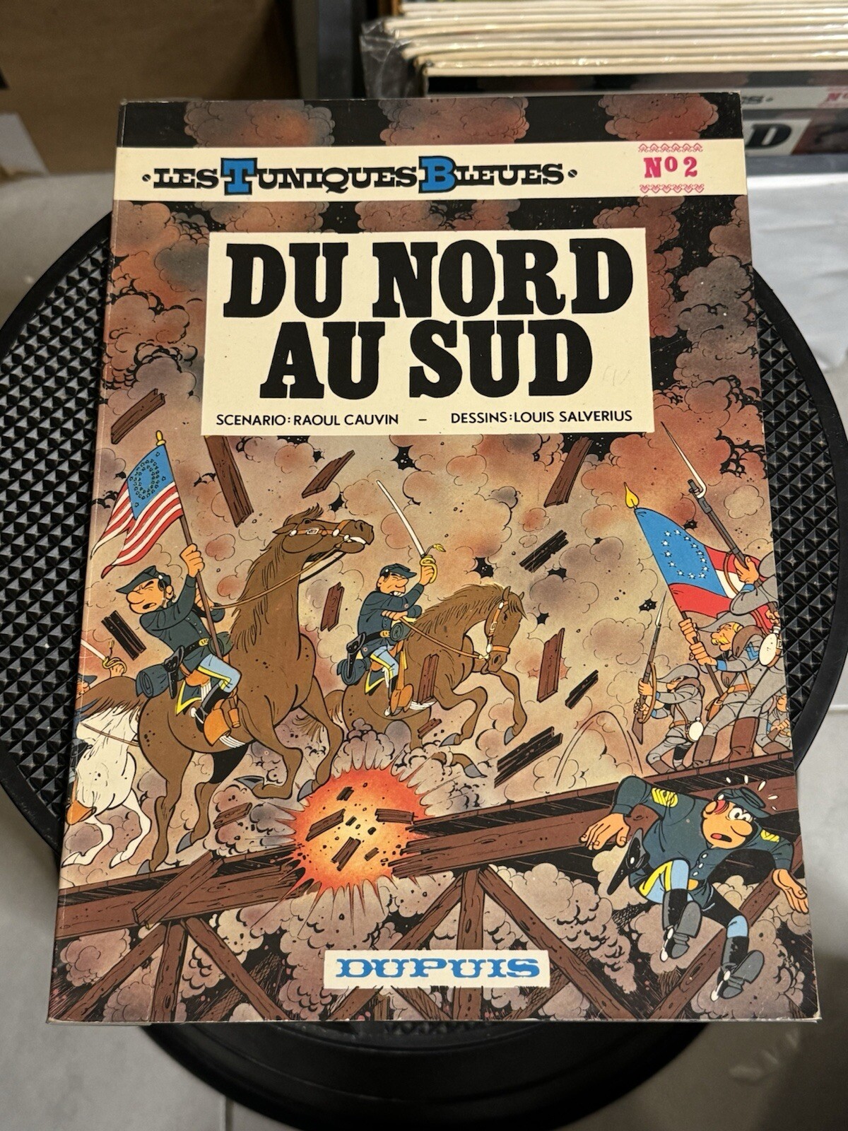 Les Tuniques Bleues T2 « Du Nord au Sud » EO 1972  Cauvin TTbe Rare +++