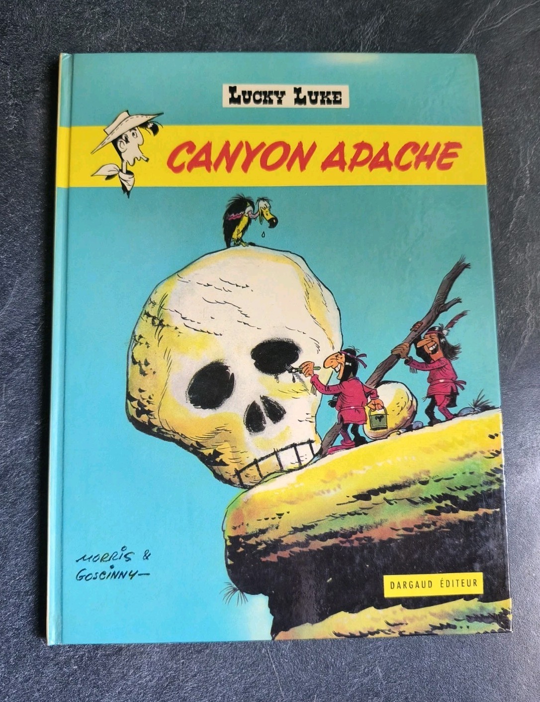 LUCKY LUKE n.6 Canyon Apache EO Première Édition 1971 TTBE++