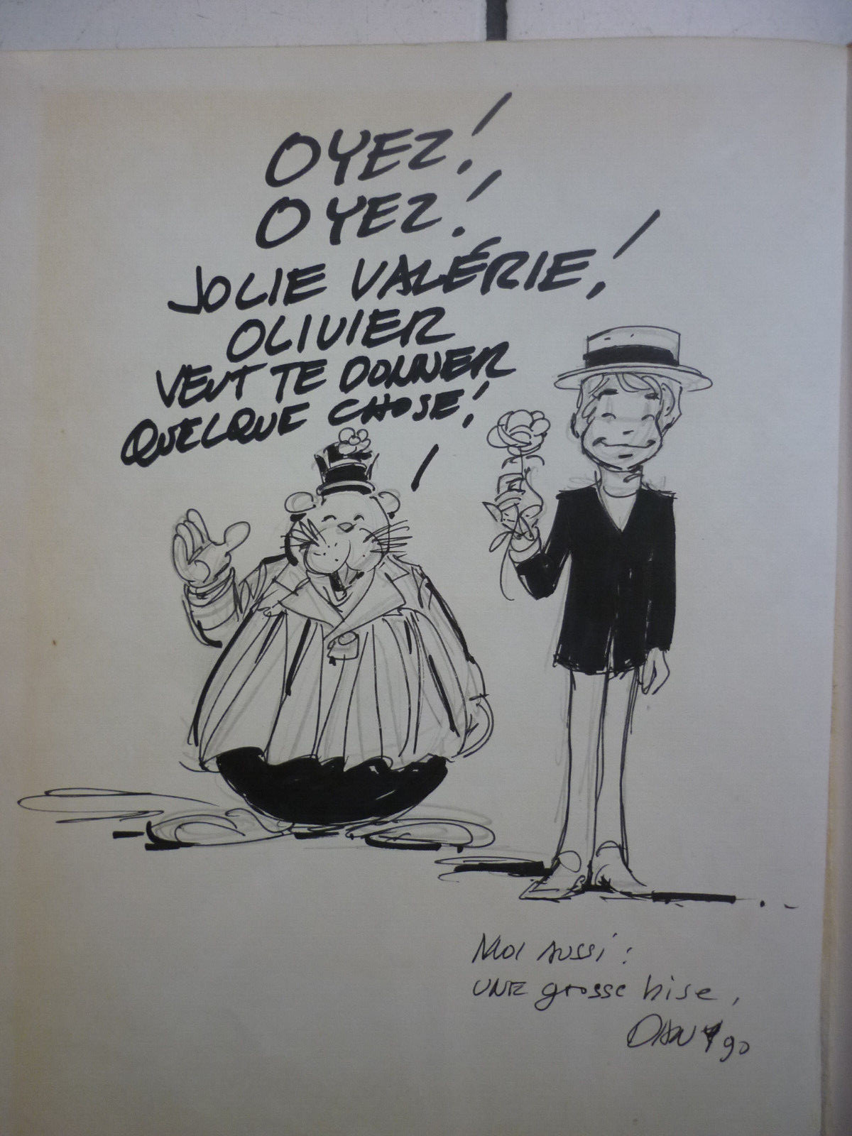 DANY / GREG / OLIVIER RAMEAU / LE GRAND VOYAGE EN ABSURDIE /   EO + DEDICACE