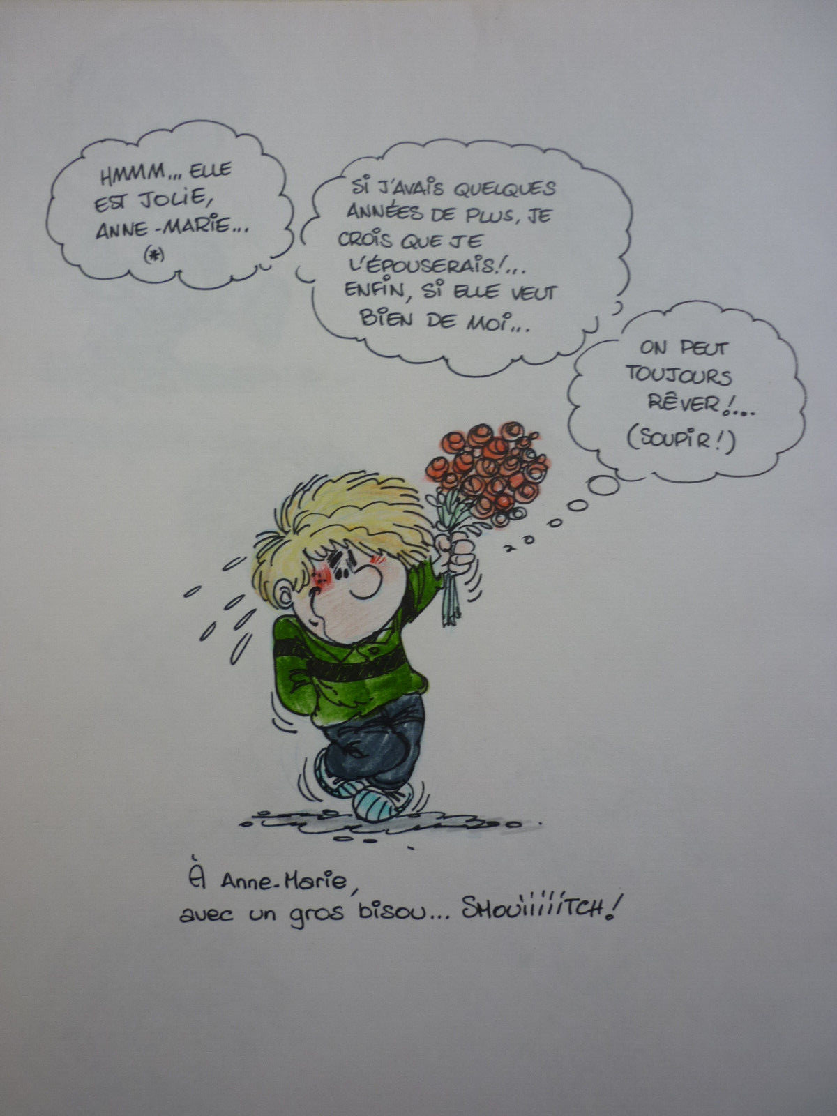 LAUDEC / CEDRIC  4  /  PAPA A DE LA  CLASSE   /  EO   +  DEDICACE